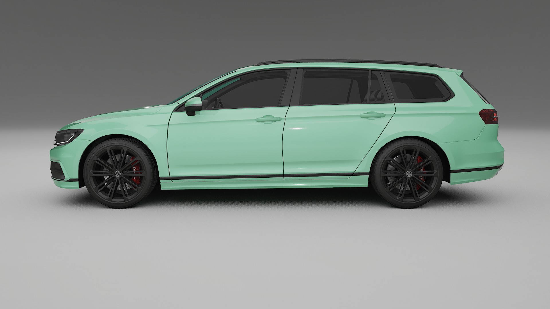 VW Passat Variant-R B8 TPU Paint Protection Film | DUSTY Color Change PPF Full Pre-Cut Kit