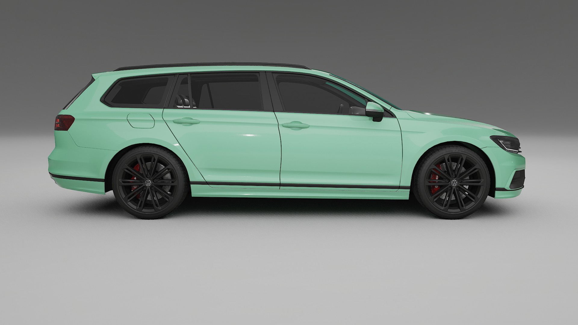 VW Passat Variant-R B8 TPU Paint Protection Film | DUSTY Color Change PPF Full Pre-Cut Kit