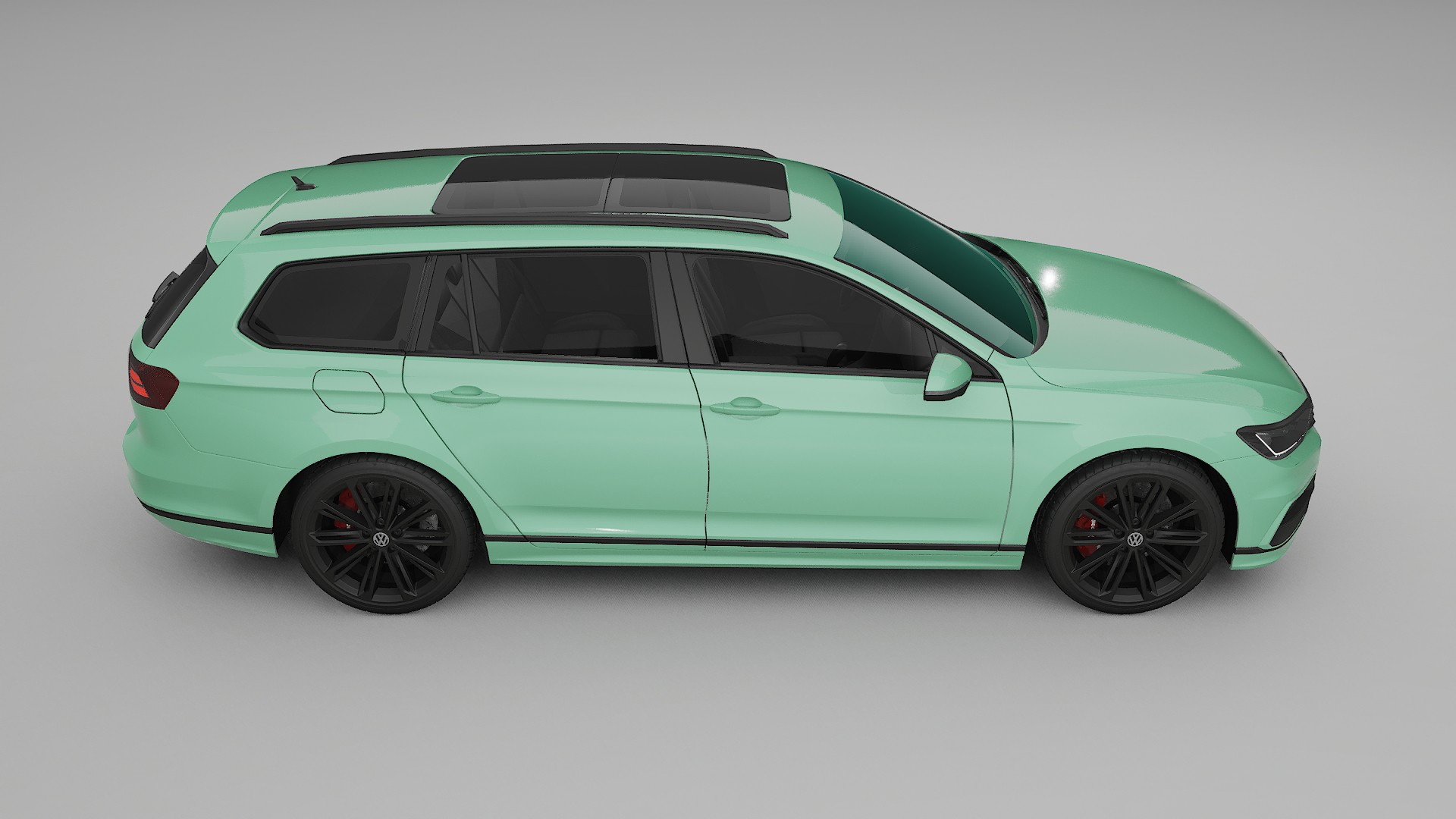 VW Passat Variant-R B8 TPU Paint Protection Film | DUSTY Color Change PPF Full Pre-Cut Kit