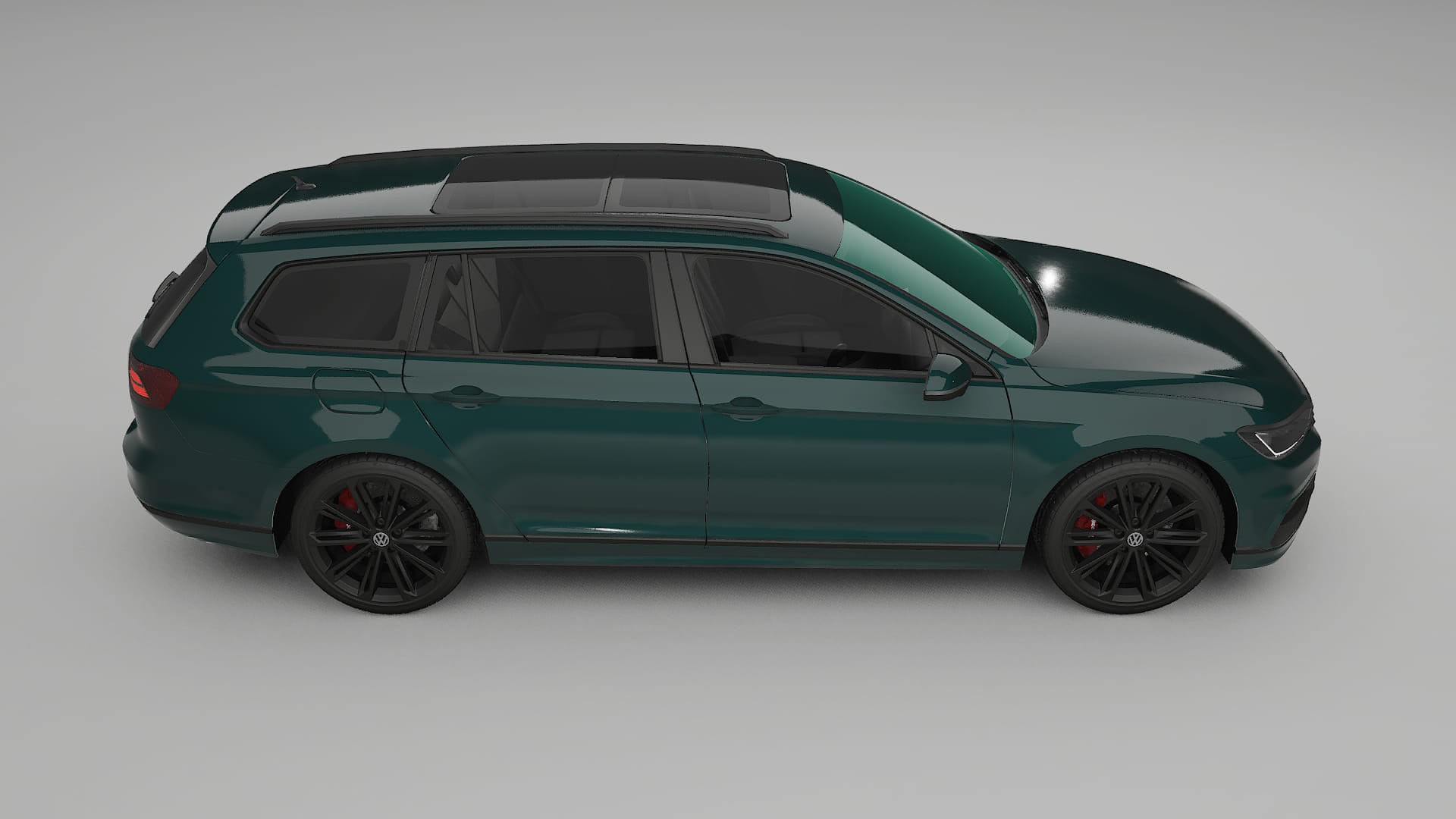 VW Passat Variant-R B8 TPU Paint Protection Film | INFERNO Color Change PPF Full Pre-Cut Kit