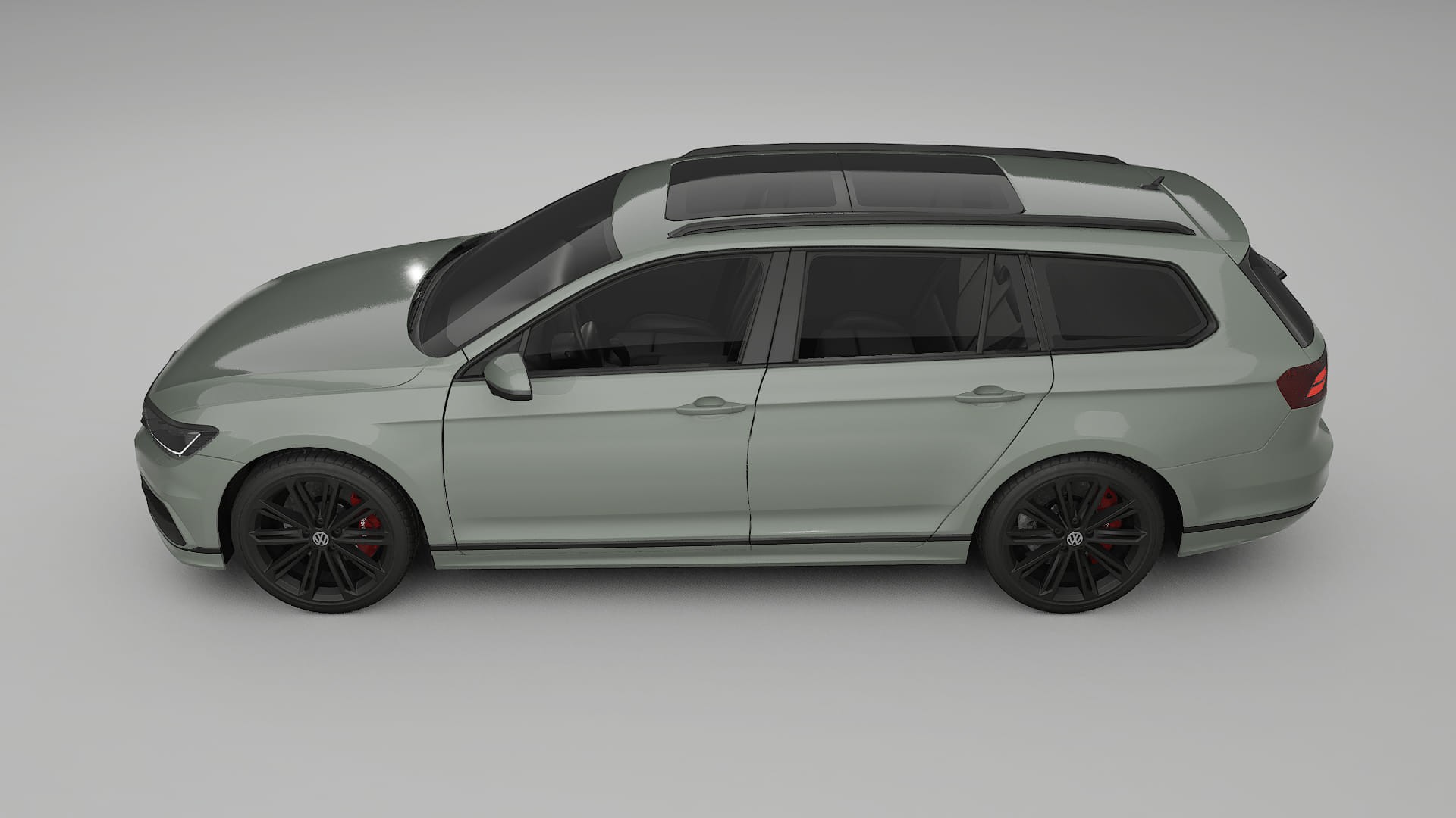 VW Passat Variant-R B8 TPU Paint Protection Film | SLATE Color Change PPF Full Pre-Cut Kit