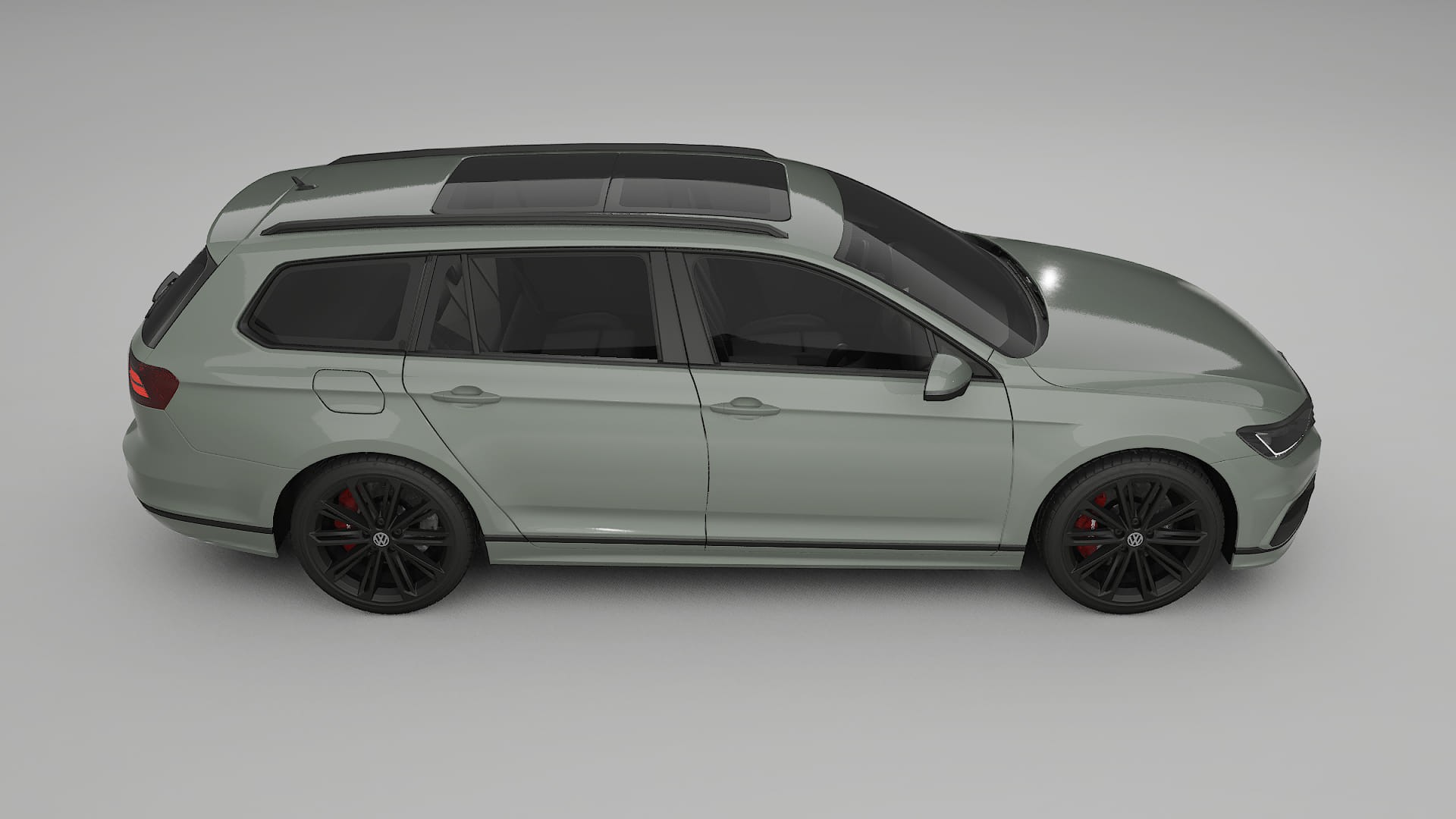 VW Passat Variant-R B8 TPU Paint Protection Film | SLATE Color Change PPF Full Pre-Cut Kit