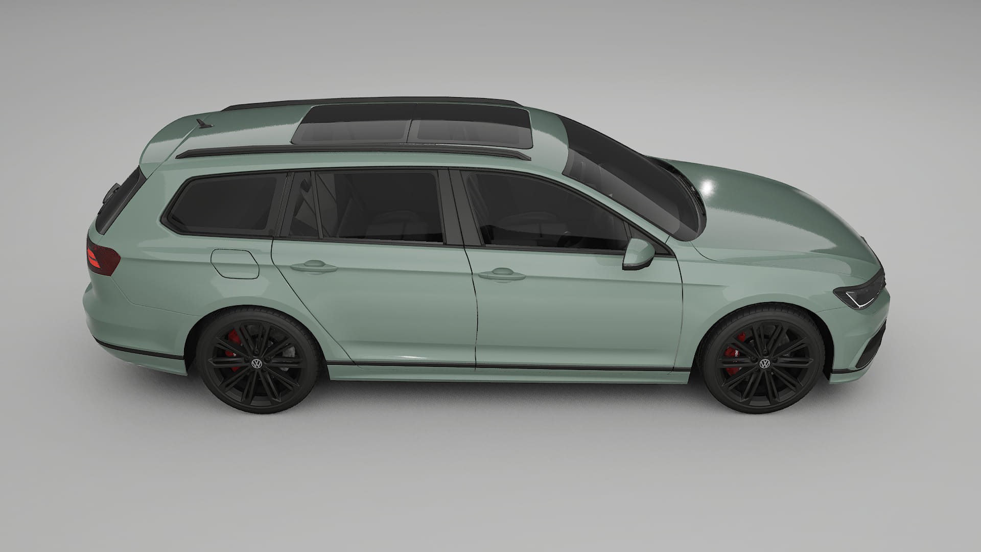 VW Passat Variant-R B8 TPU Paint Protection Film | CINDER Color Change PPF Full Pre-Cut Kit