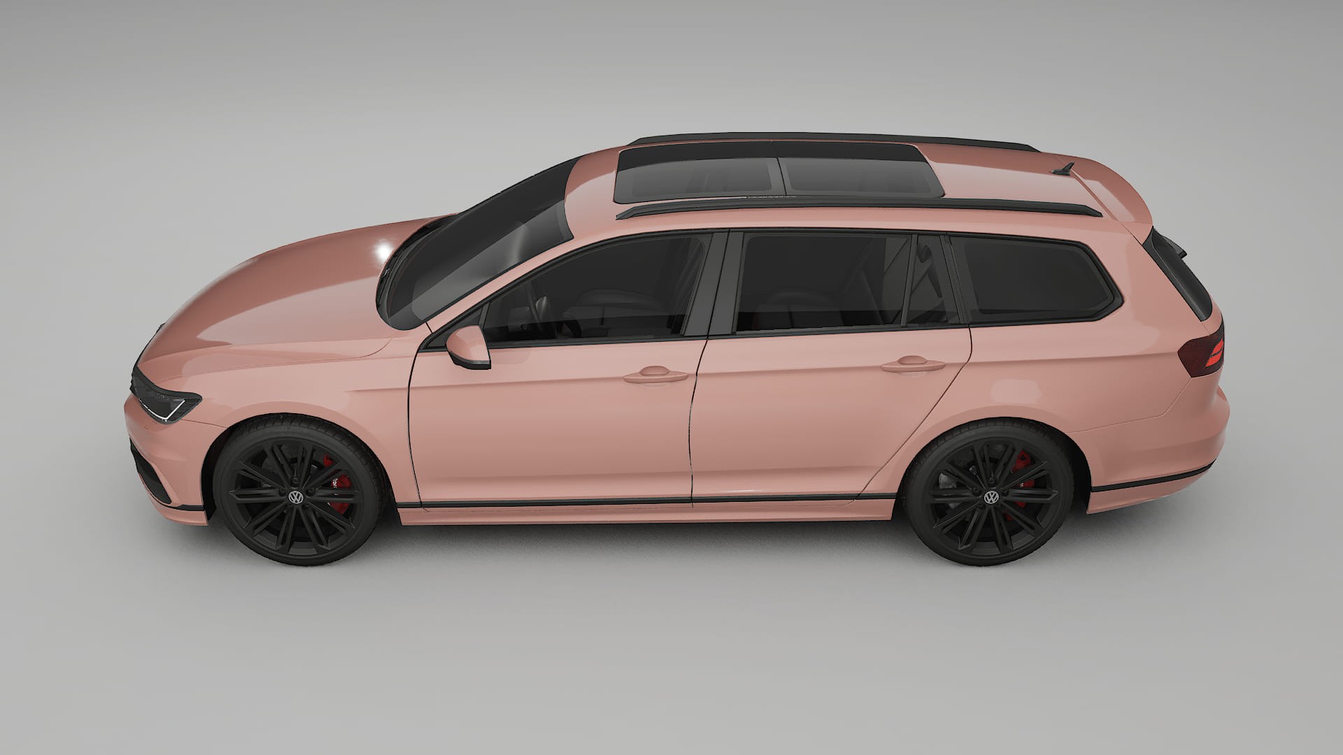 VW Passat Variant-R B8 TPU Paint Protection Film | BLUSH Color Change PPF Full Pre-Cut Kit