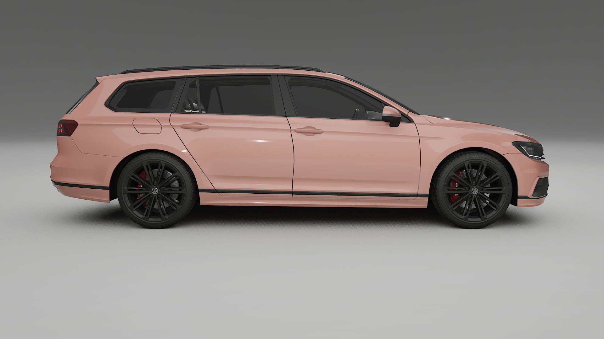 VW Passat Variant-R B8 TPU Paint Protection Film | BLUSH Color Change PPF Full Pre-Cut Kit