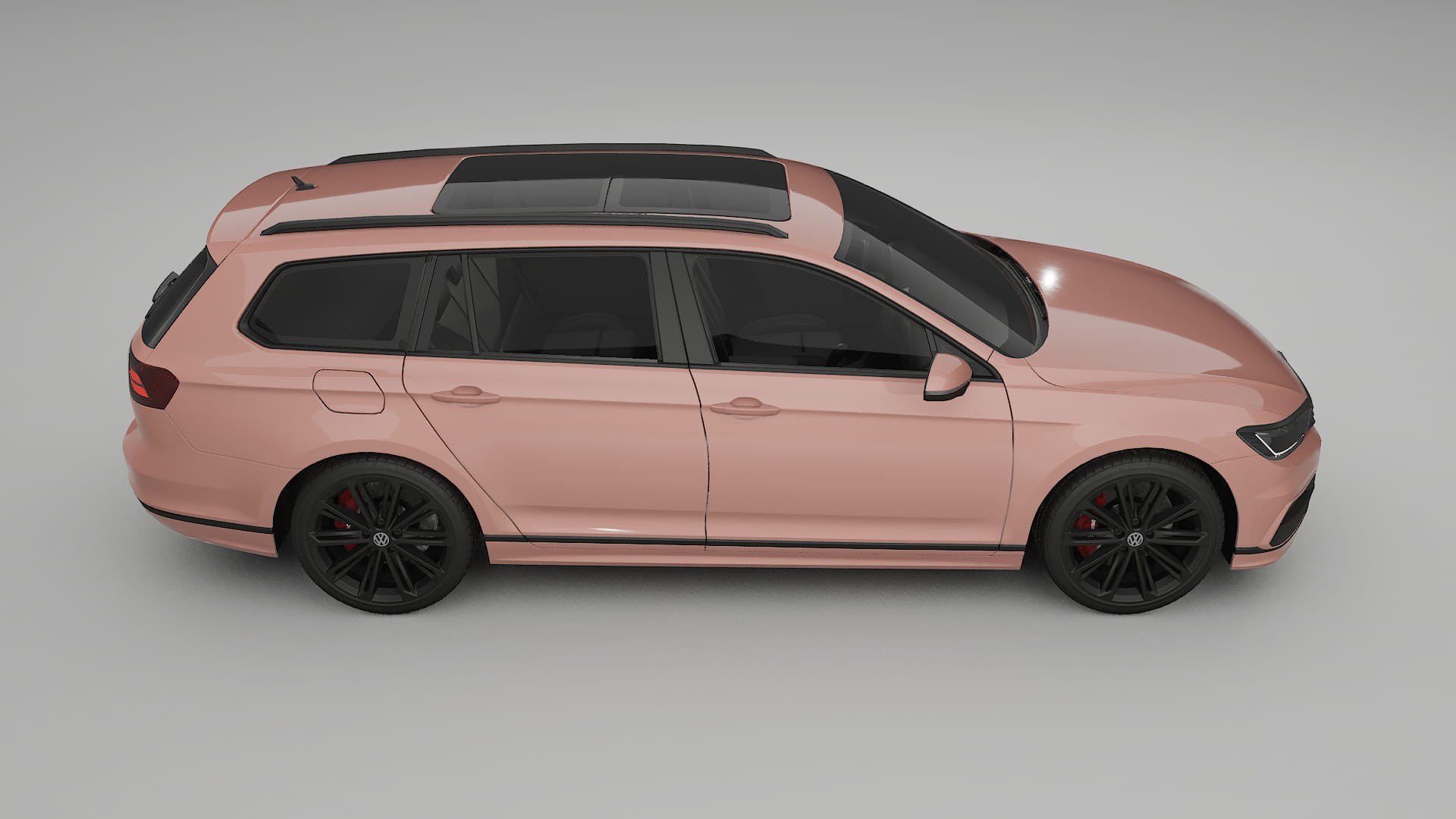 VW Passat Variant-R B8 TPU Paint Protection Film | BLUSH Color Change PPF Full Pre-Cut Kit
