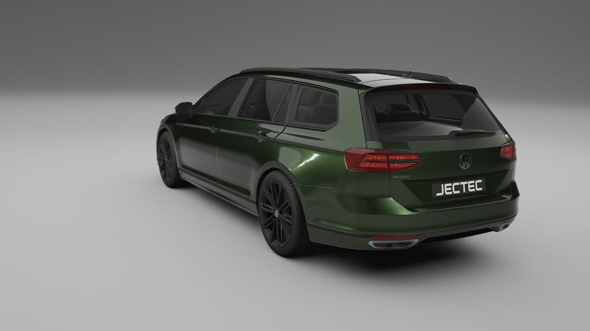 VW Passat Variant-R B8 TPU Paint Protection Film | LAGOON Color Change PPF Full Pre-Cut Kit