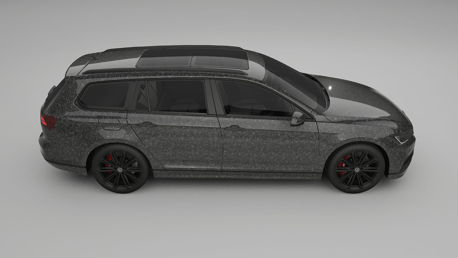 VW Passat Variant-R B8 TPU Paint Protection Film | FORGED S Color Change PPF Full Pre-Cut Kit