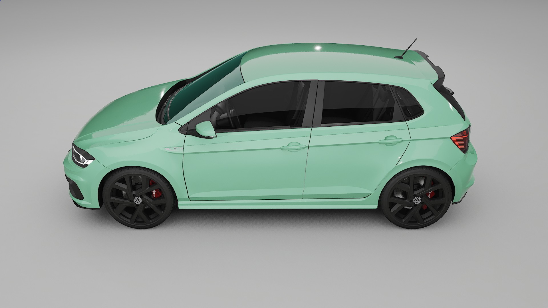 VW Polo GTI VI TPU Paint Protection Film | DUSTY Color Change PPF Full Pre-Cut Kit