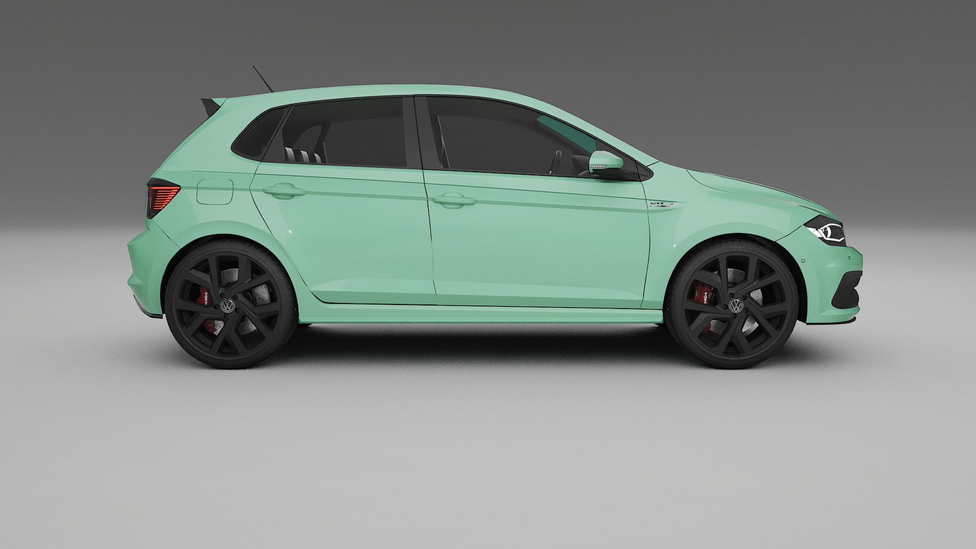 VW Polo GTI VI TPU Paint Protection Film | DUSTY Color Change PPF Full Pre-Cut Kit