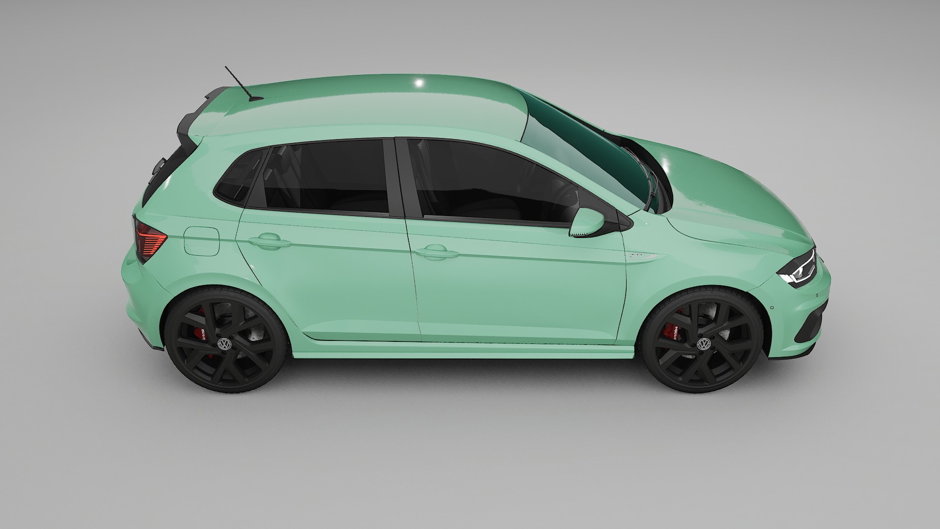 VW Polo GTI VI TPU Paint Protection Film | DUSTY Color Change PPF Full Pre-Cut Kit