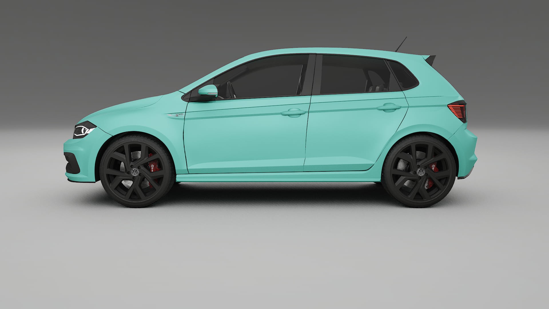 VW Polo GTI VI TPU Paint Protection Film | FROST Color Change PPF Full Pre-Cut Kit