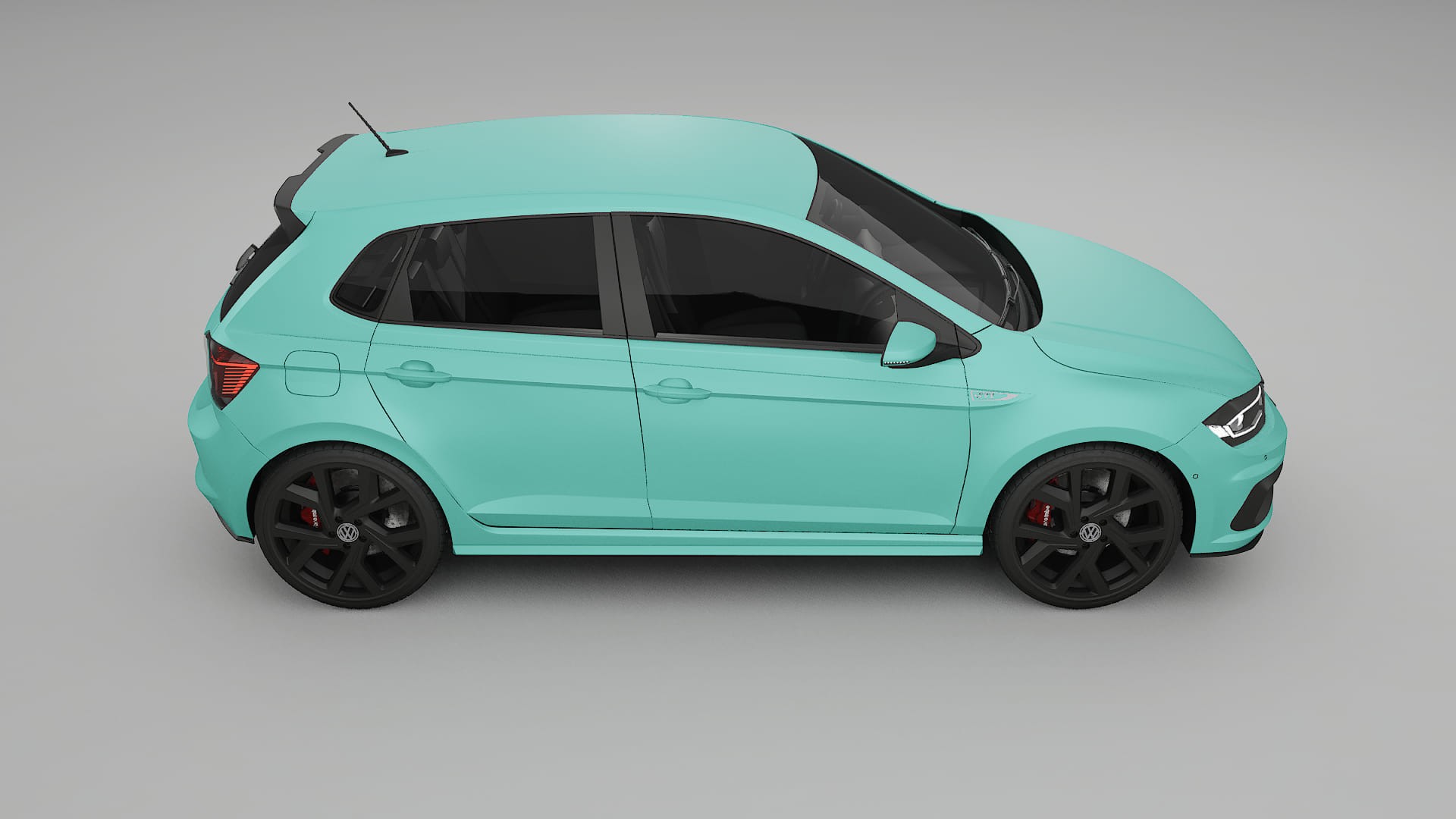 VW Polo GTI VI TPU Paint Protection Film | FROST Color Change PPF Full Pre-Cut Kit