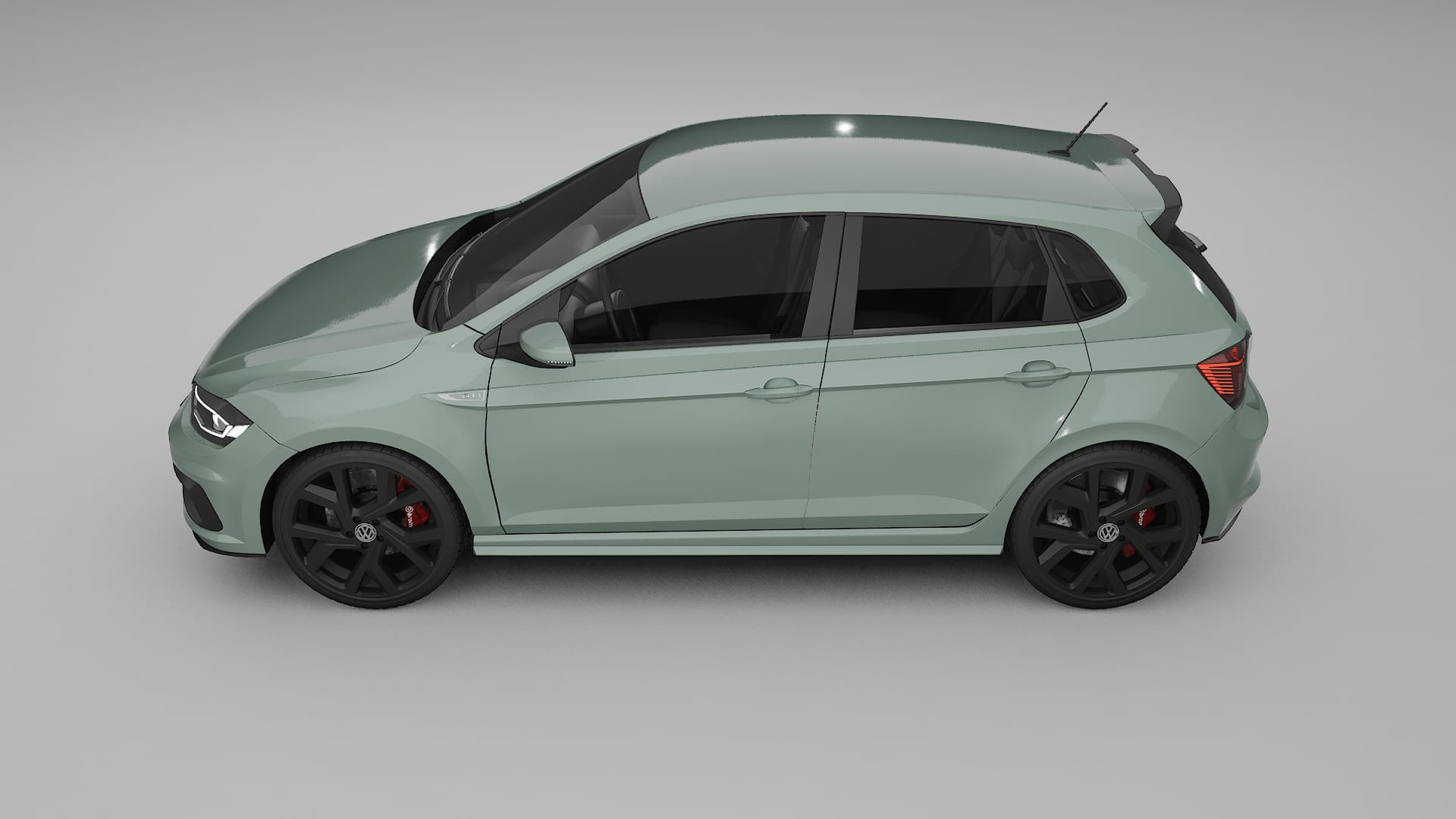 VW Polo GTI VI TPU Paint Protection Film | CINDER Color Change PPF Full Pre-Cut Kit