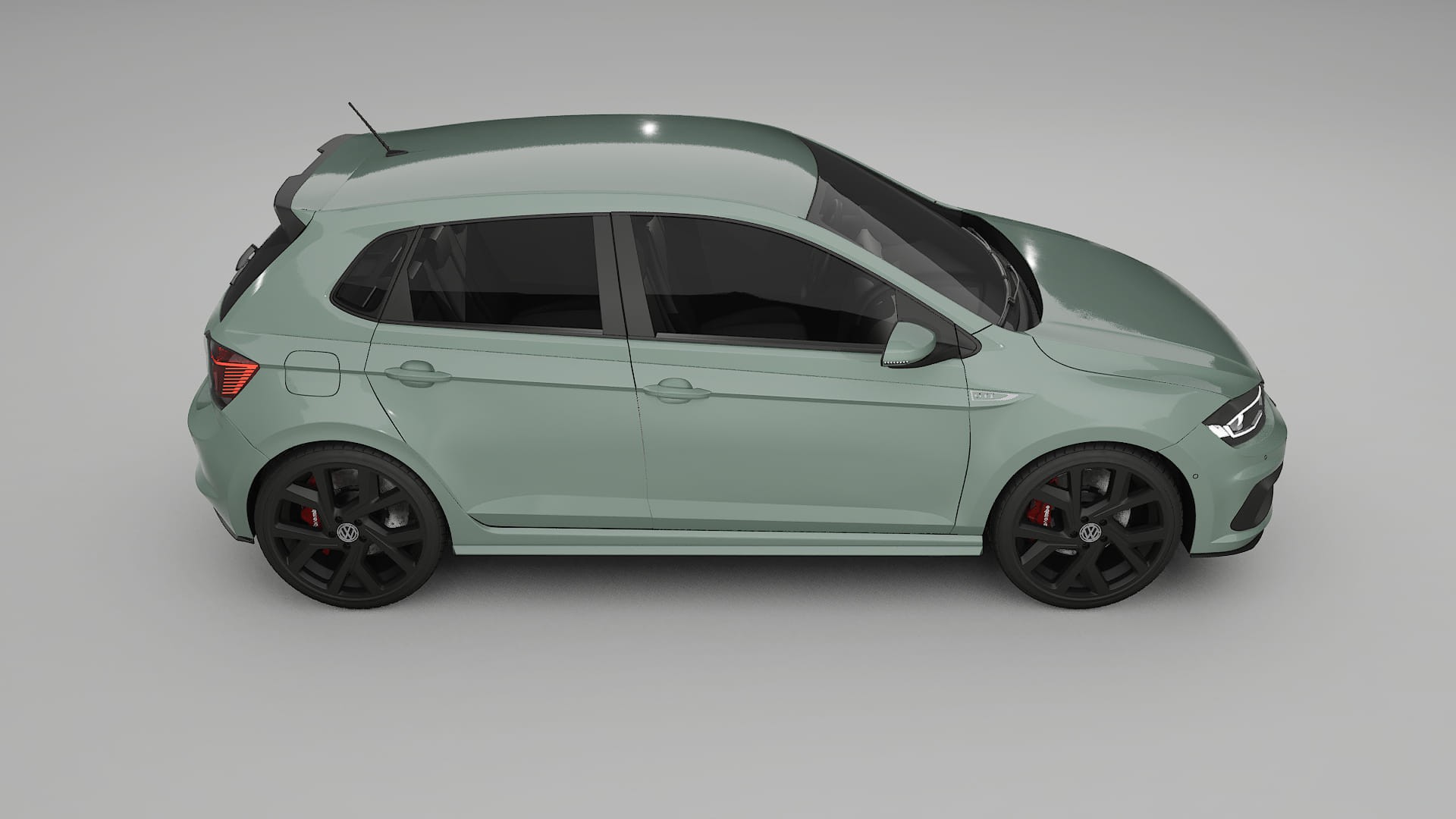 VW Polo GTI VI TPU Paint Protection Film | CINDER Color Change PPF Full Pre-Cut Kit