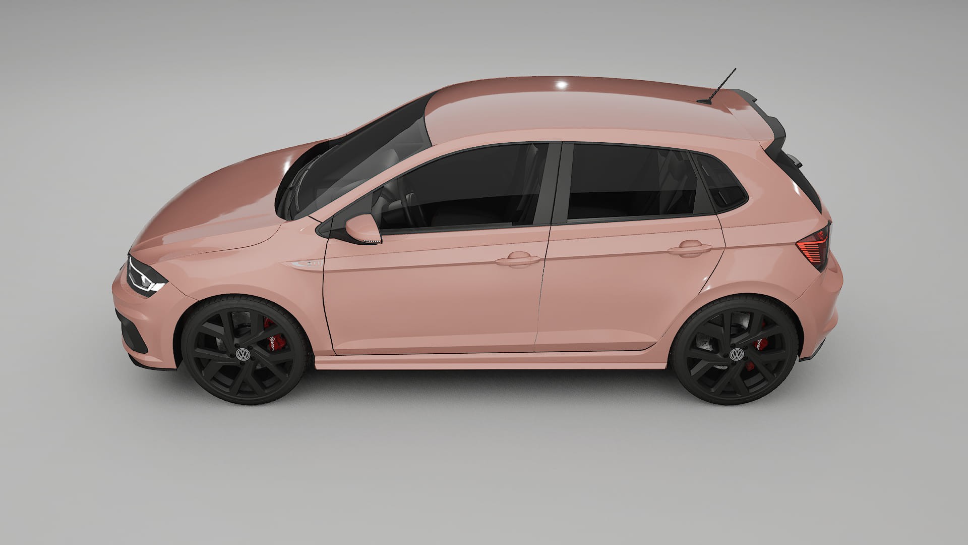 VW Polo GTI VI TPU Paint Protection Film | BLUSH Color Change PPF Full Pre-Cut Kit