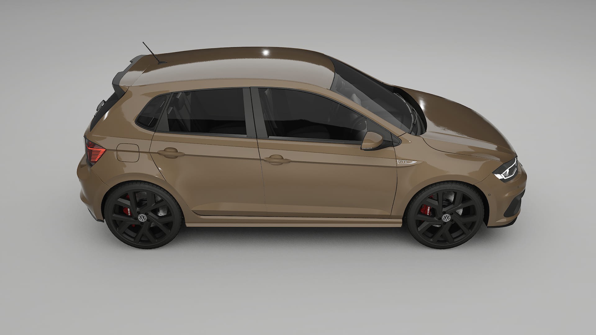 VW Polo GTI VI TPU Paint Protection Film | SAHARA Color Change PPF Full Pre-Cut Kit