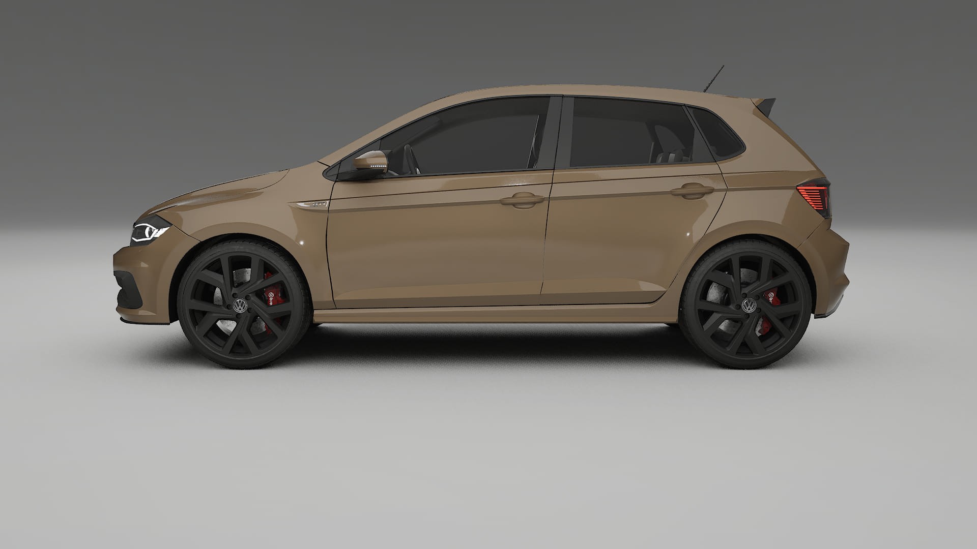 VW Polo GTI VI TPU Paint Protection Film | SAHARA Color Change PPF Full Pre-Cut Kit