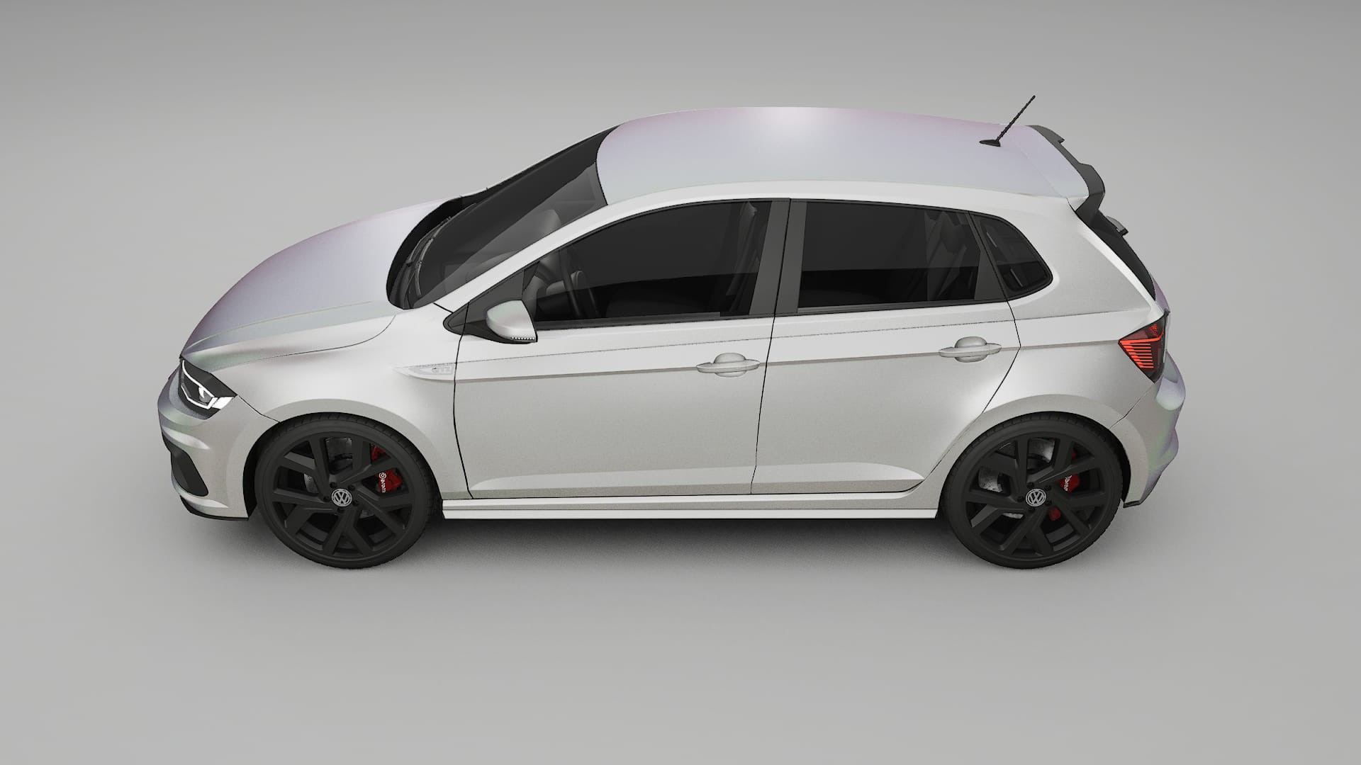 VW Polo GTI VI TPU Paint Protection Film | NEBULA Color Change PPF Full Pre-Cut Kit