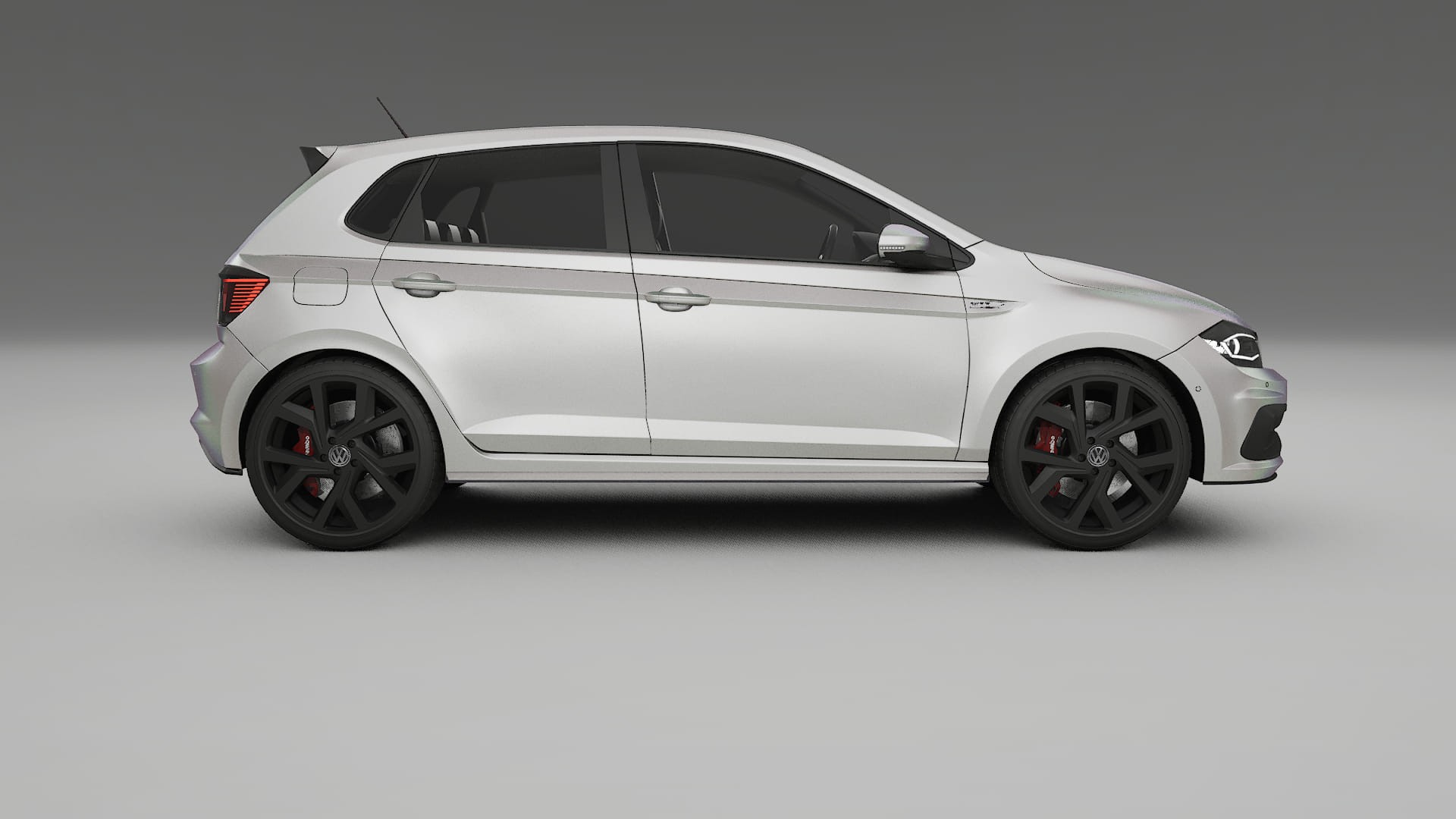 VW Polo GTI VI TPU Paint Protection Film | NEBULA Color Change PPF Full Pre-Cut Kit