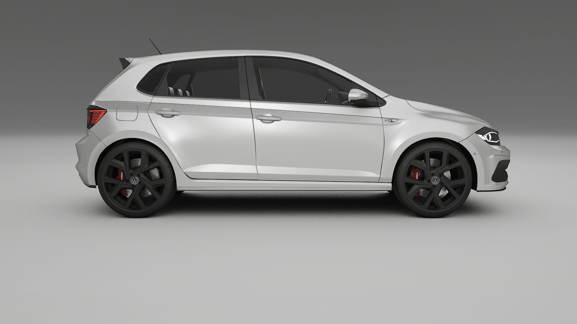 VW Polo GTI VI TPU Paint Protection Film | OPAL Color Change PPF Full Pre-Cut Kit