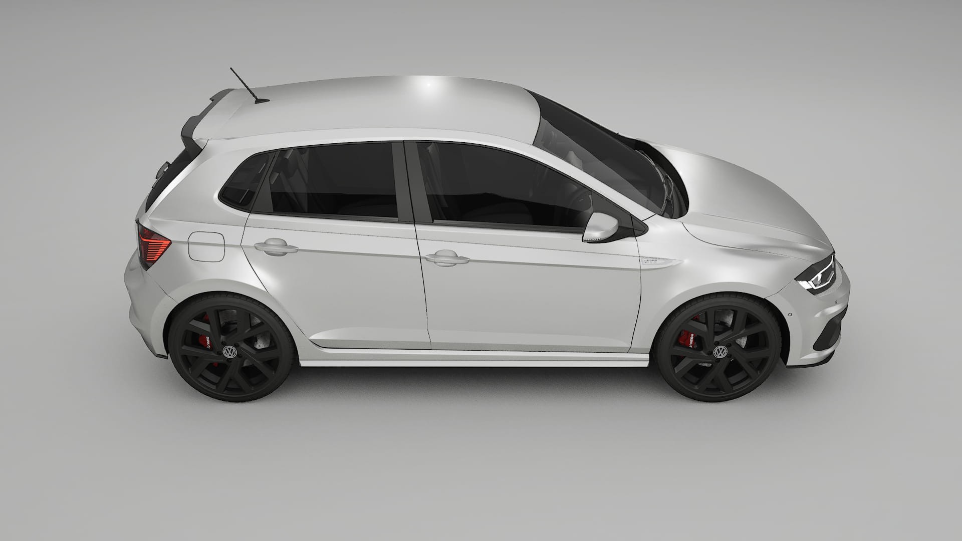 VW Polo GTI VI TPU Paint Protection Film | OPAL Color Change PPF Full Pre-Cut Kit