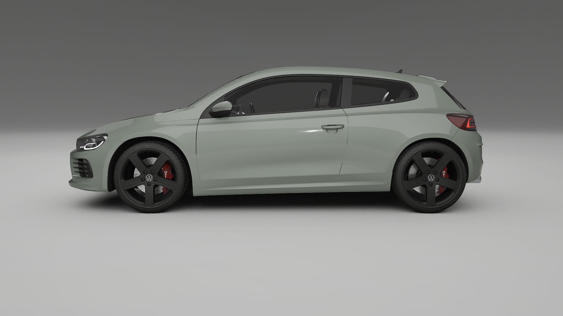 VW Scirocco R III TPU Paint Protection Film | SLATE Color Change PPF Full Pre-Cut Kit