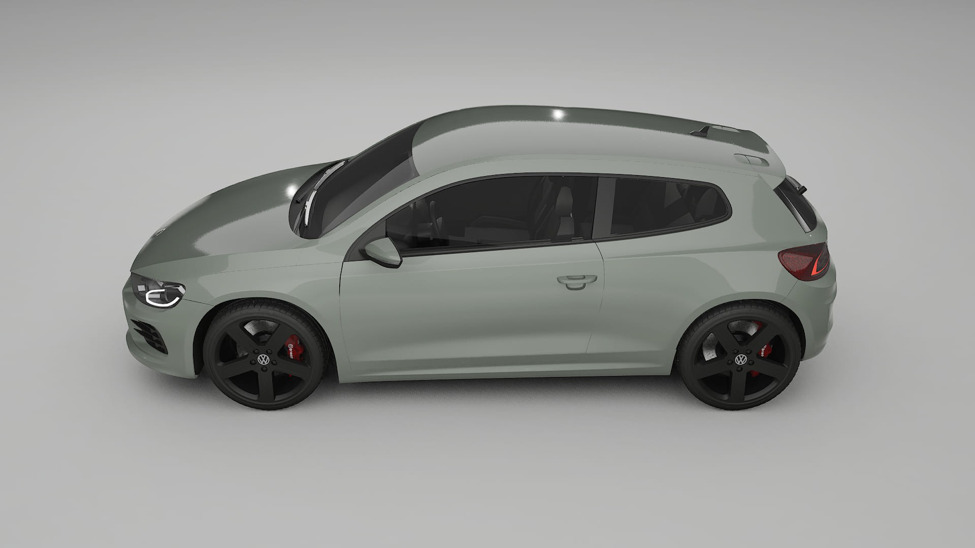 VW Scirocco R III TPU Paint Protection Film | SLATE Color Change PPF Full Pre-Cut Kit