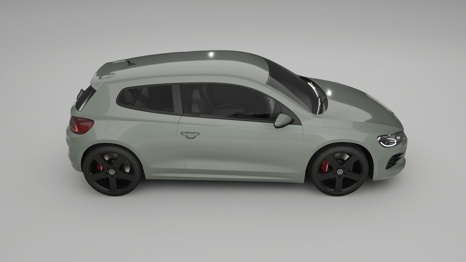 VW Scirocco R III TPU Paint Protection Film | SLATE Color Change PPF Full Pre-Cut Kit