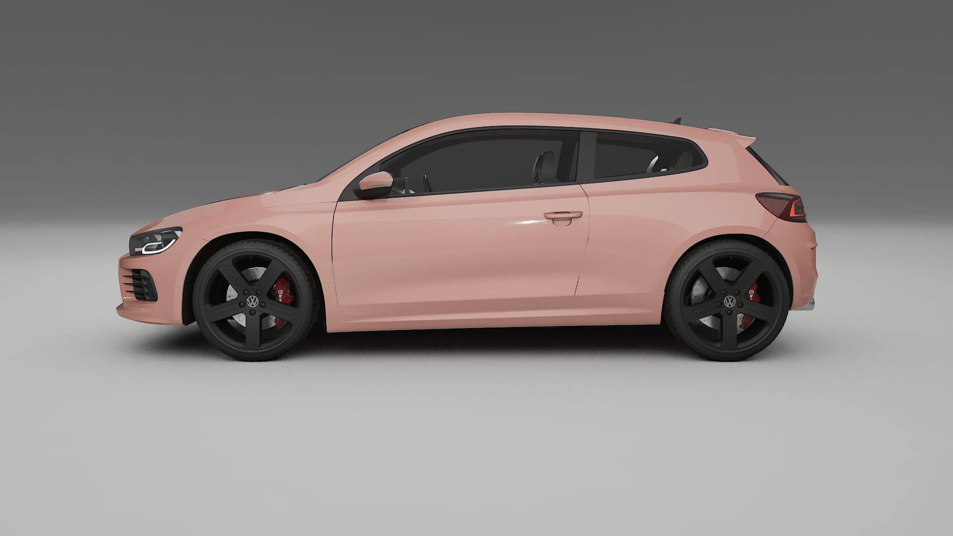 VW Scirocco R III TPU Paint Protection Film | BLUSH Color Change PPF Full Pre-Cut Kit