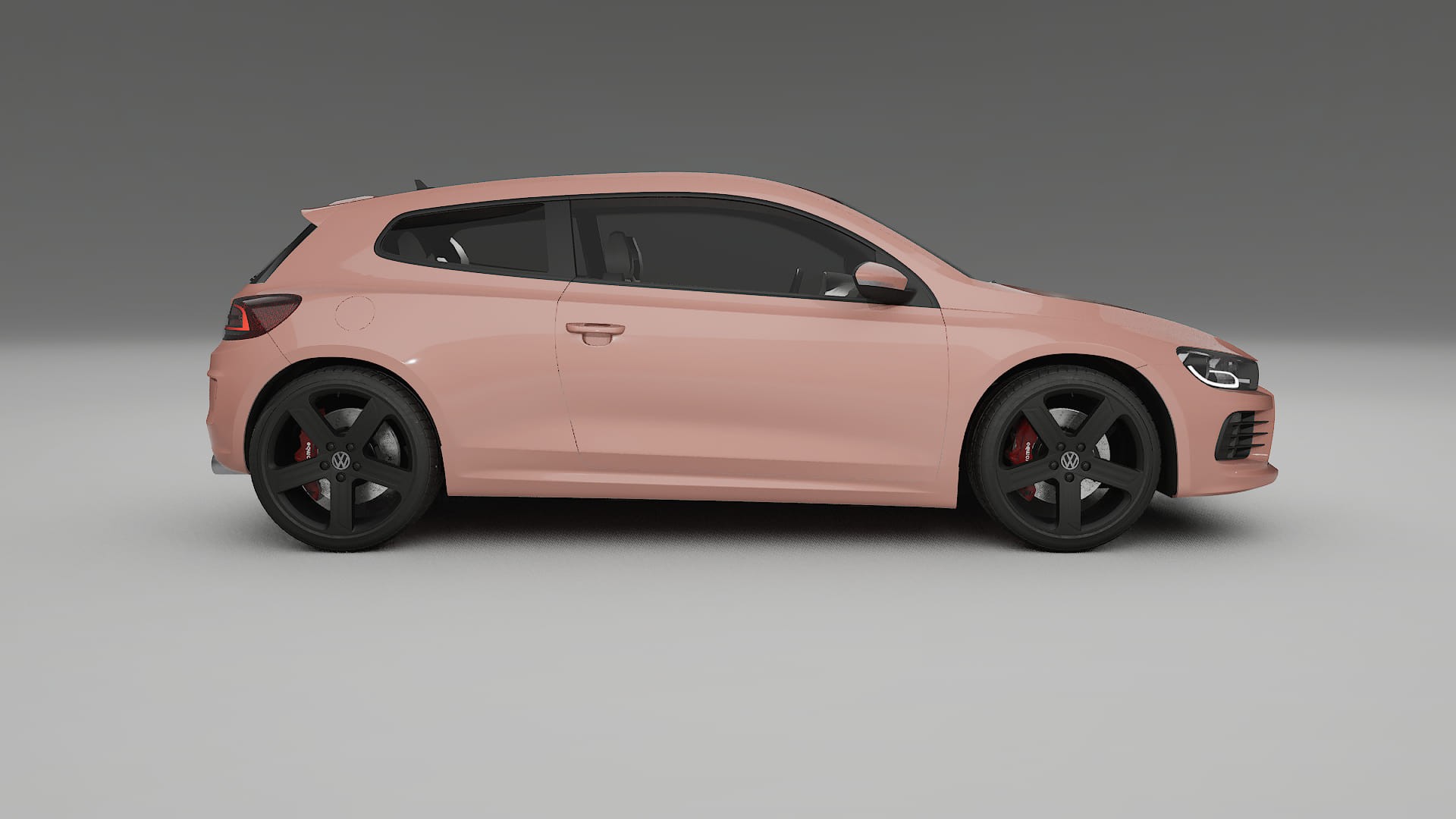 VW Scirocco R III TPU Paint Protection Film | BLUSH Color Change PPF Full Pre-Cut Kit