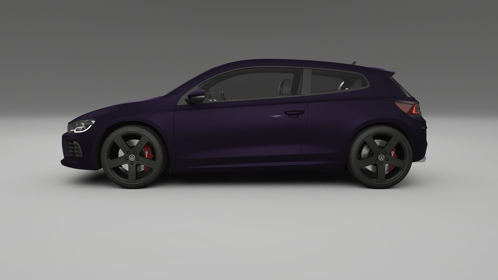 VW Scirocco R III TPU Paint Protection Film | VIOLET Color Change PPF Full Pre-Cut Kit