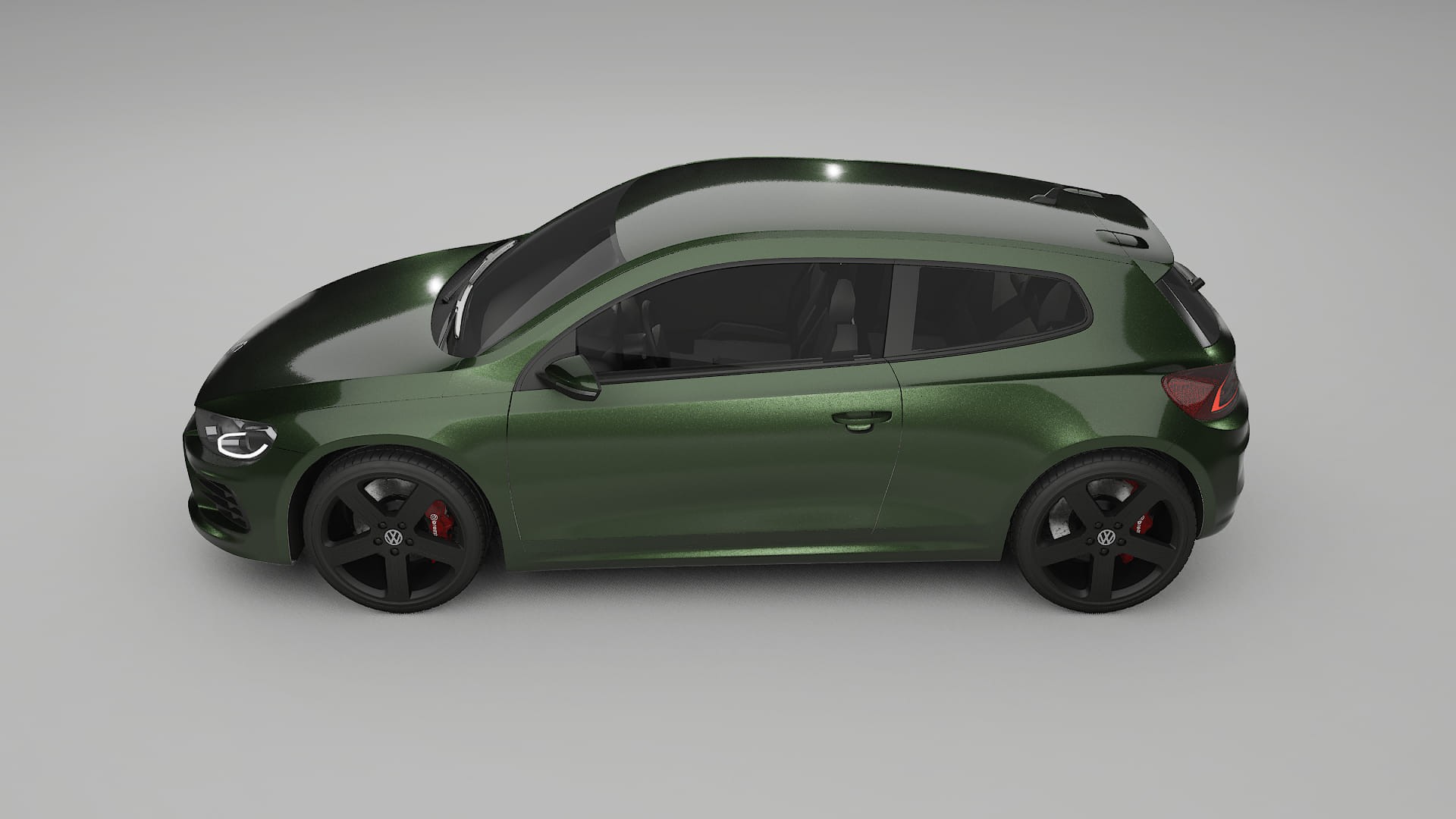 VW Scirocco R III TPU Paint Protection Film | LAGOON Color Change PPF Full Pre-Cut Kit