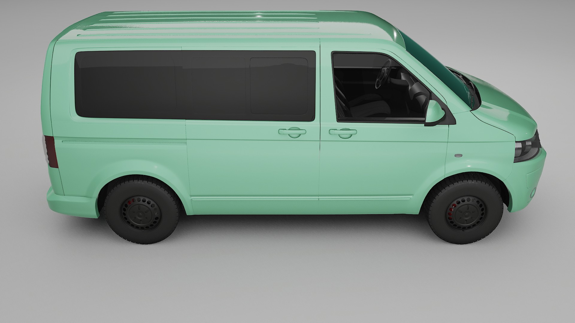 VW Transporter T5 Caravelle TPU Paint Protection Film | DUSTY Color Change PPF Full Pre-Cut Kit