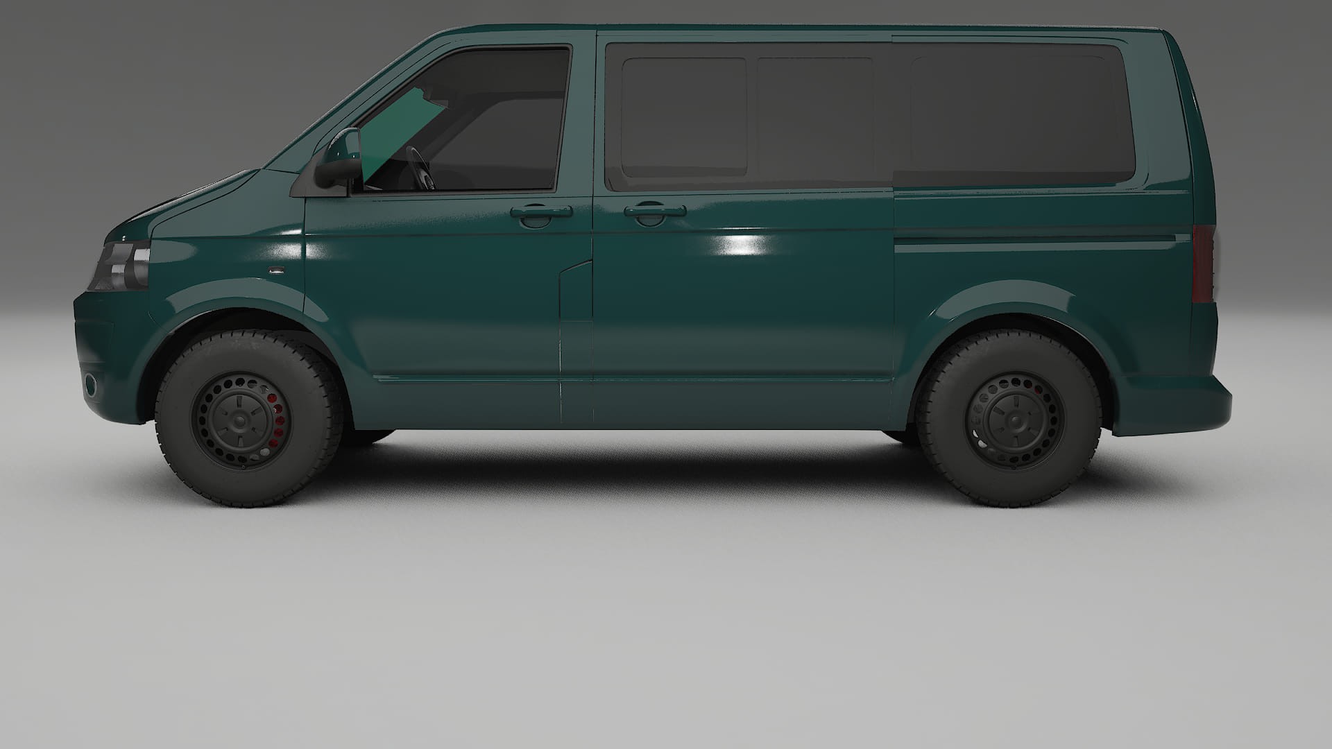 VW Transporter T5 Caravelle TPU Paint Protection Film | INFERNO Color Change PPF Full Pre-Cut Kit