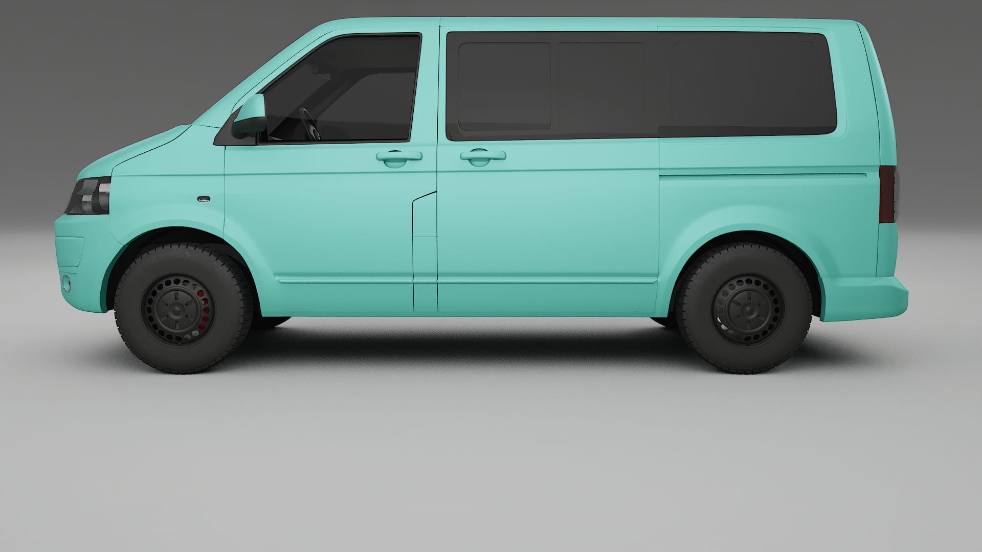 VW Transporter T5 Caravelle TPU Paint Protection Film | FROST Color Change PPF Full Pre-Cut Kit