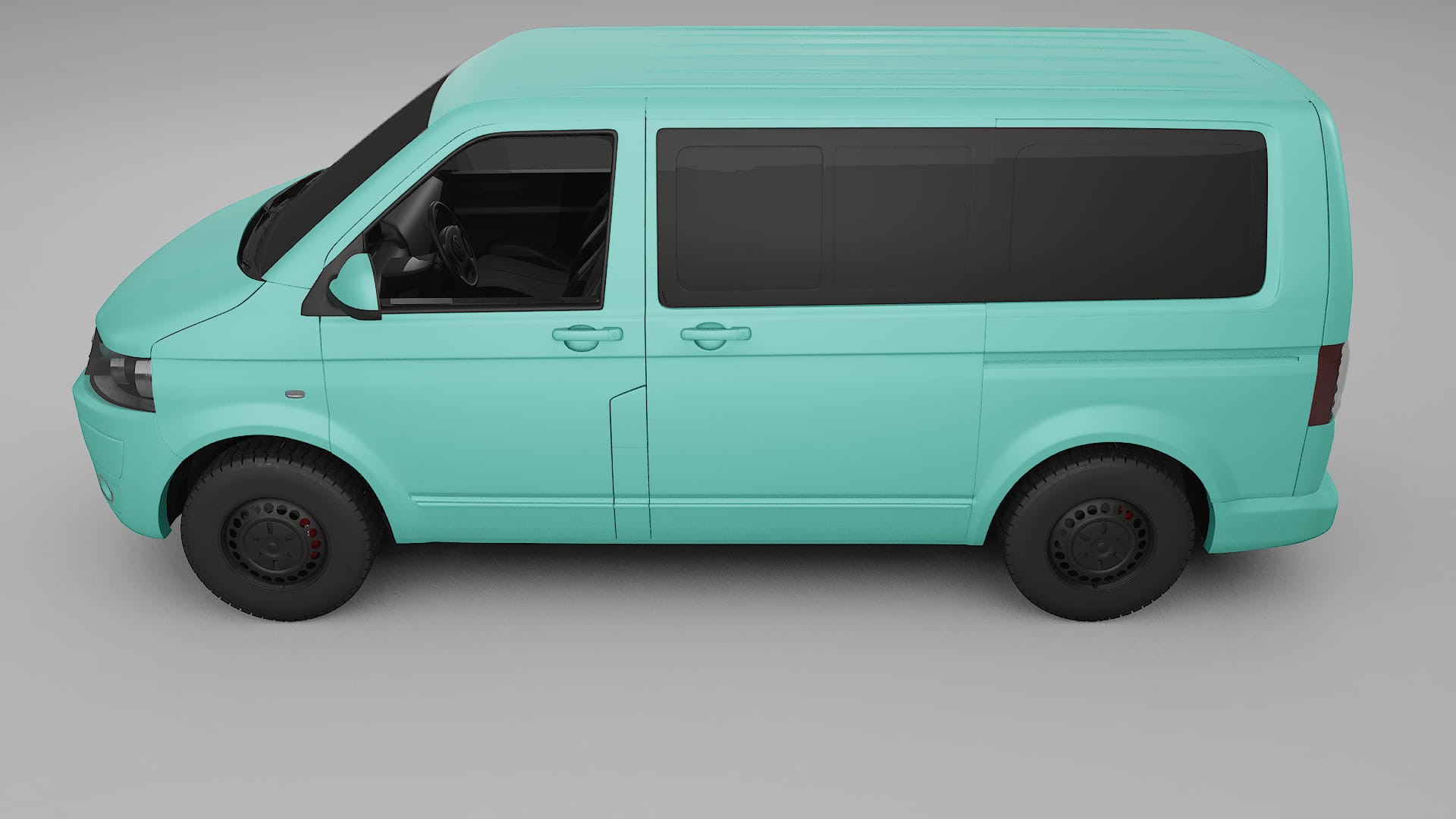 VW Transporter T5 Caravelle TPU Paint Protection Film | FROST Color Change PPF Full Pre-Cut Kit