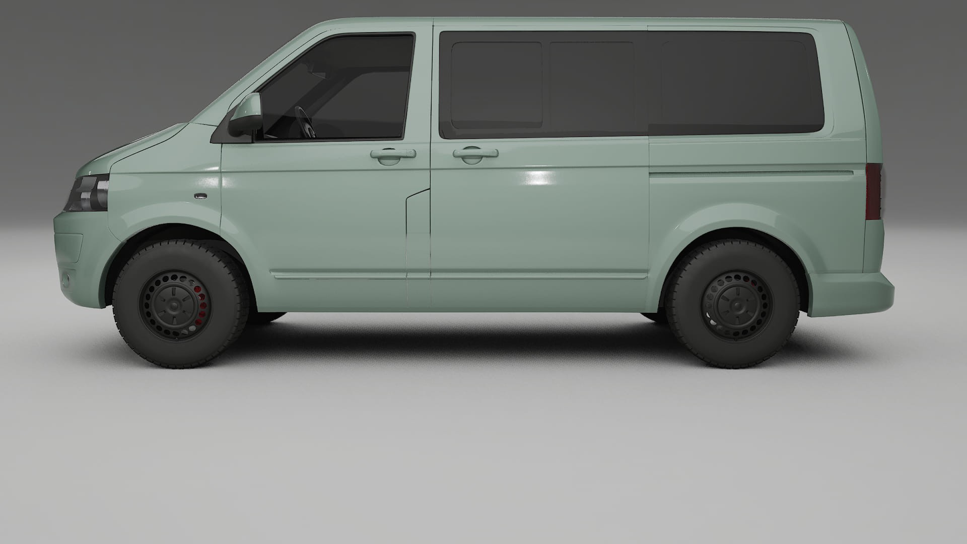 VW Transporter T5 Caravelle TPU Paint Protection Film | CINDER Color Change PPF Full Pre-Cut Kit