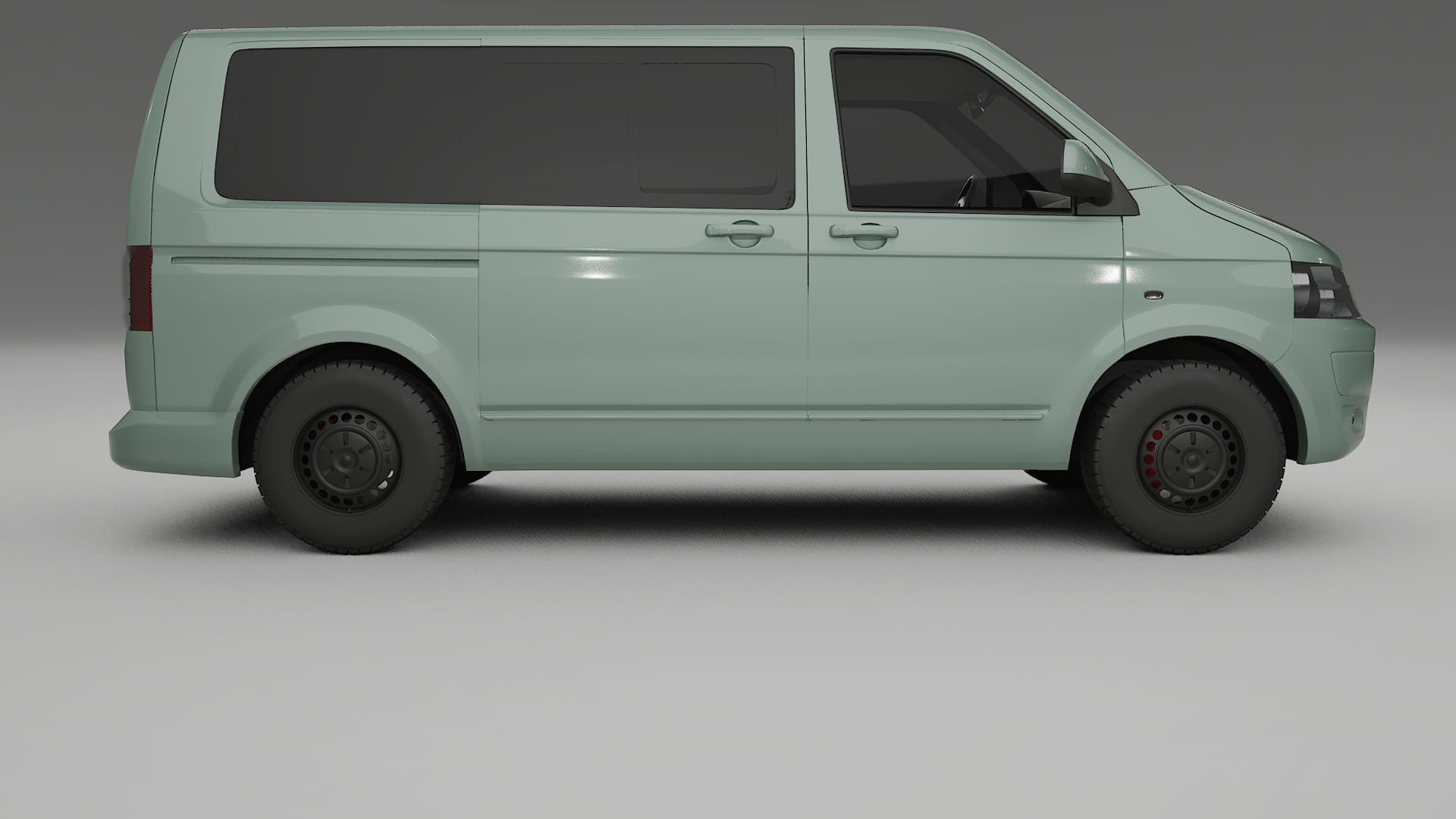 VW Transporter T5 Caravelle TPU Paint Protection Film | CINDER Color Change PPF Full Pre-Cut Kit