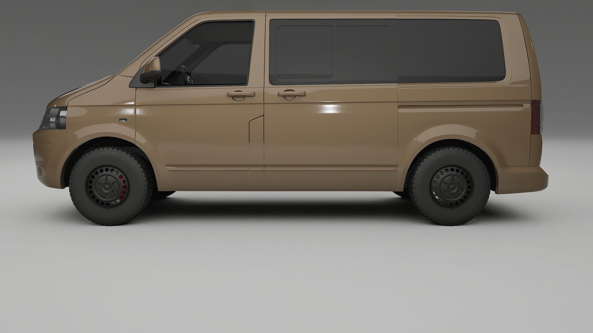 VW Transporter T5 Caravelle TPU Paint Protection Film | SAHARA Color Change PPF Full Pre-Cut Kit