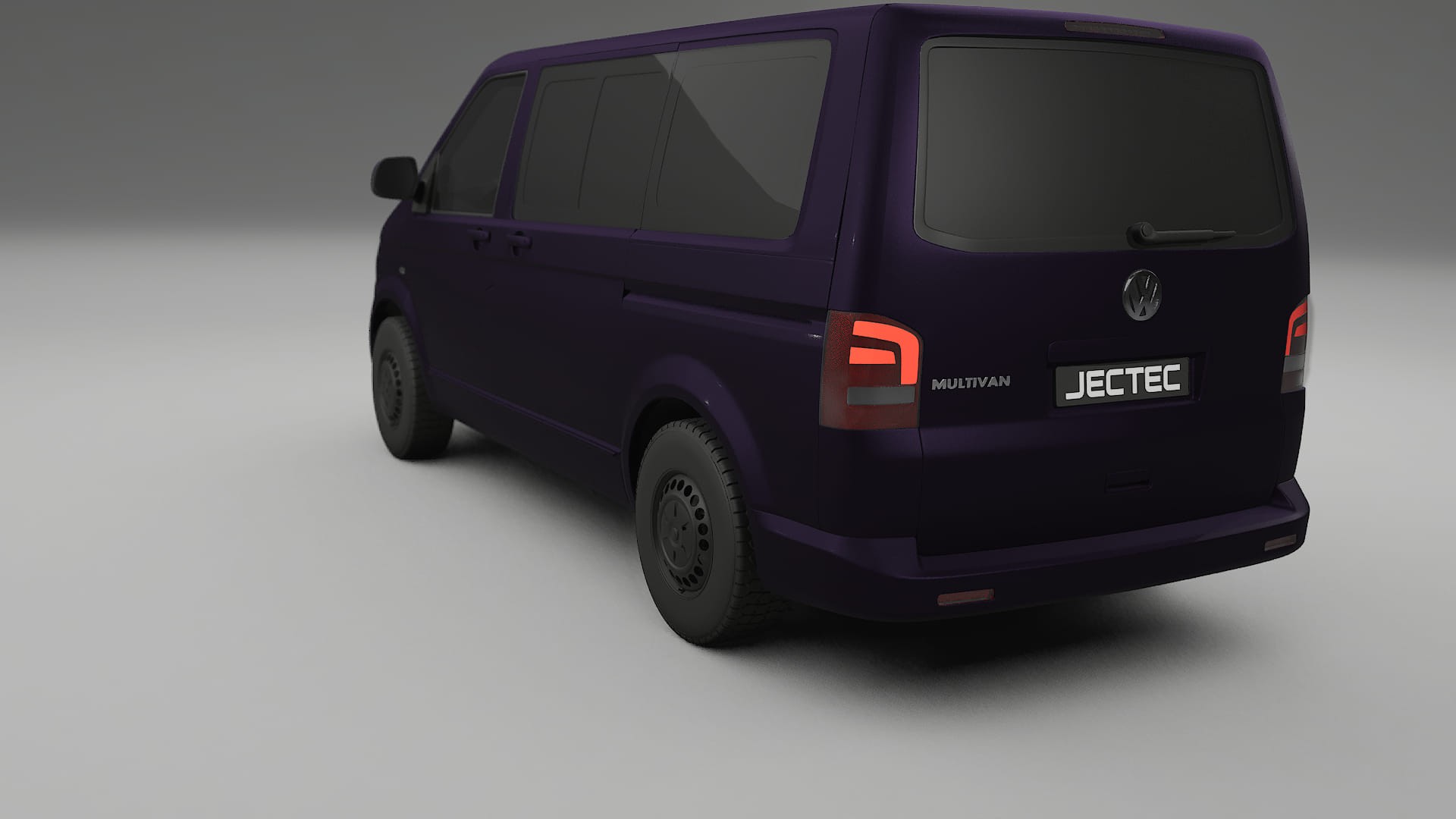 VW Transporter T5 Caravelle TPU Paint Protection Film | VIOLET Color Change PPF Full Pre-Cut Kit