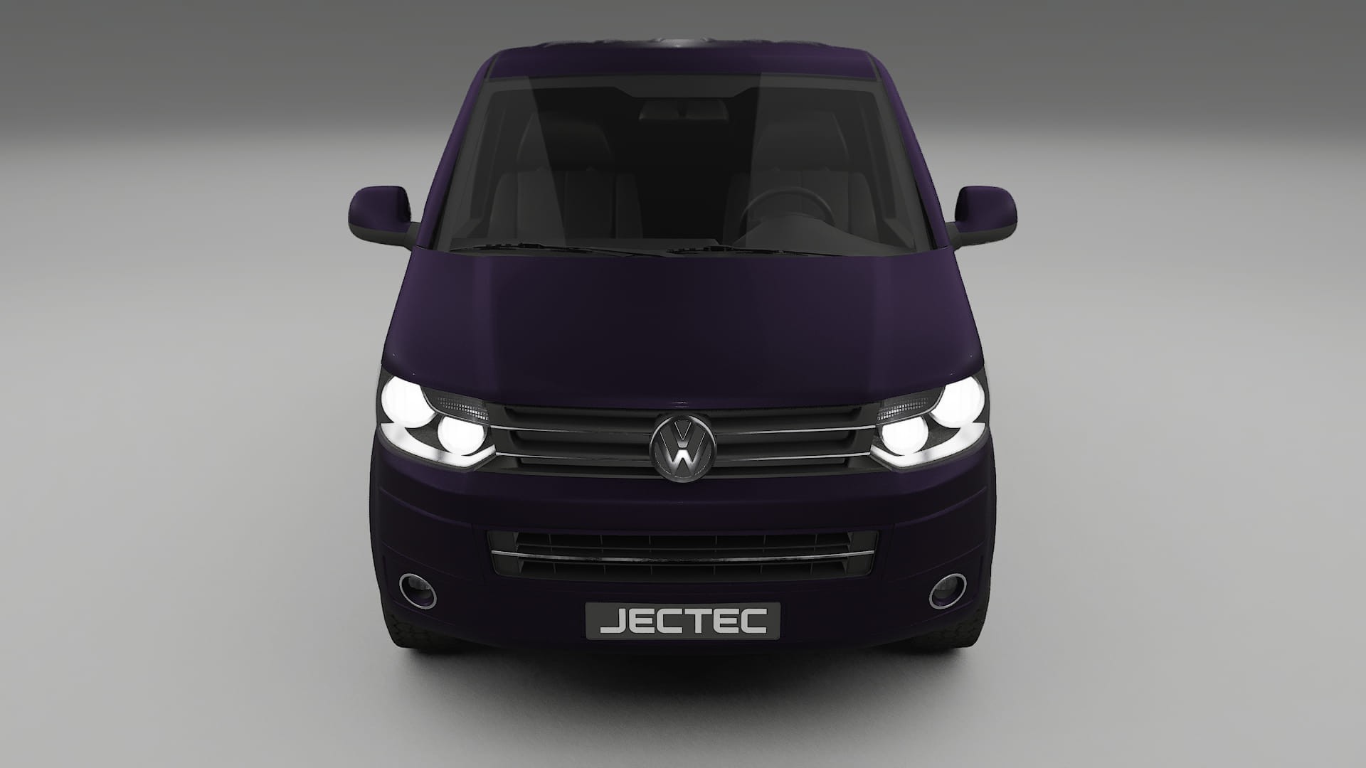 VW Transporter T5 Caravelle TPU Paint Protection Film | VIOLET Color Change PPF Full Pre-Cut Kit