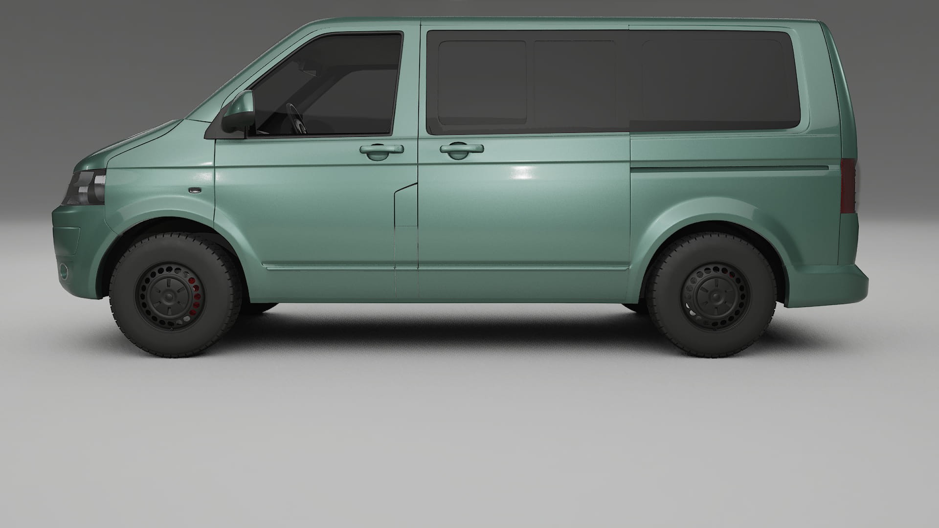 VW Transporter T5 Caravelle TPU Paint Protection Film | EVERGREEN Color Change PPF Full Pre-Cut Kit