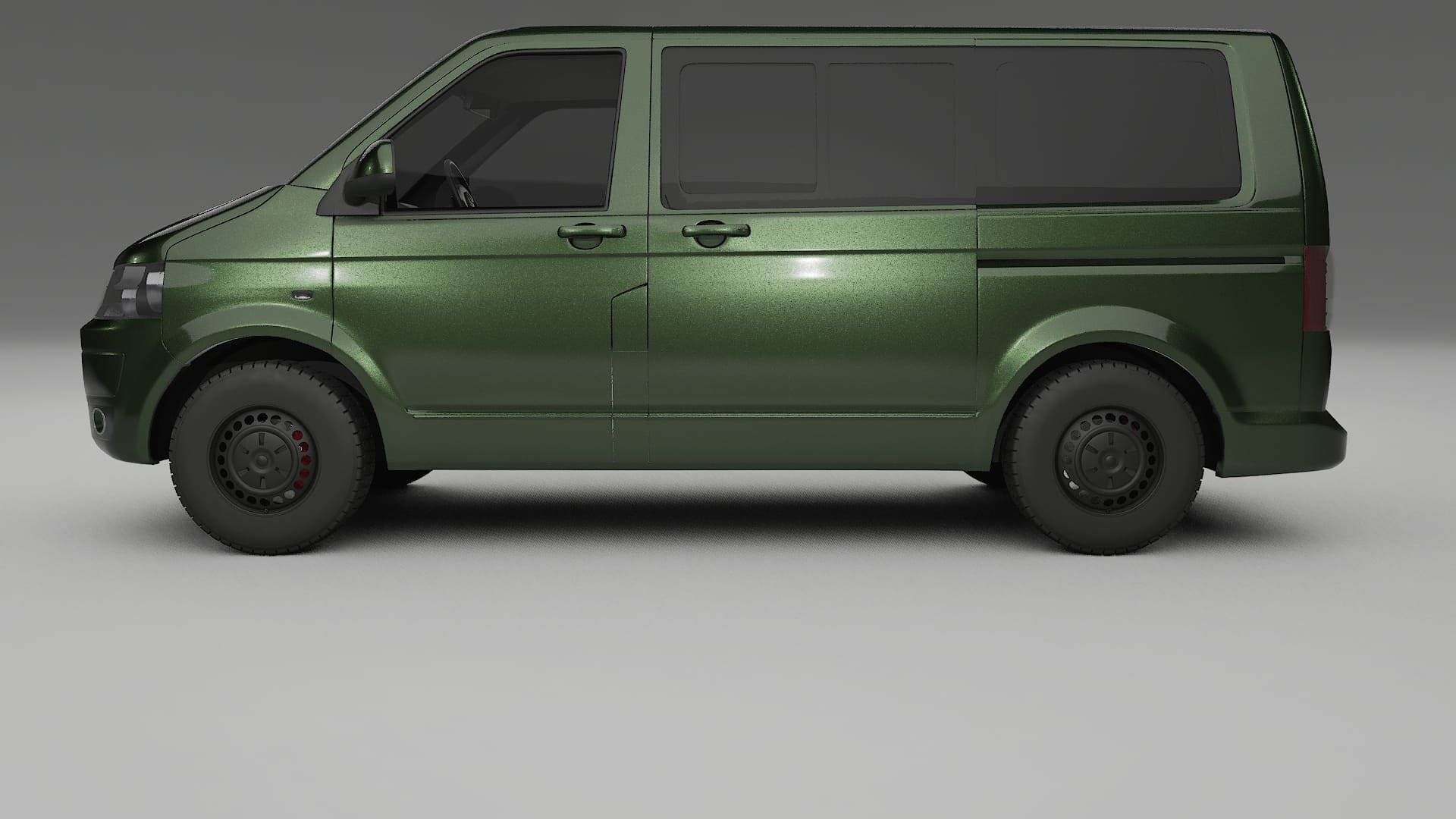 VW Transporter T5 Caravelle TPU Paint Protection Film | LAGOON Color Change PPF Full Pre-Cut Kit