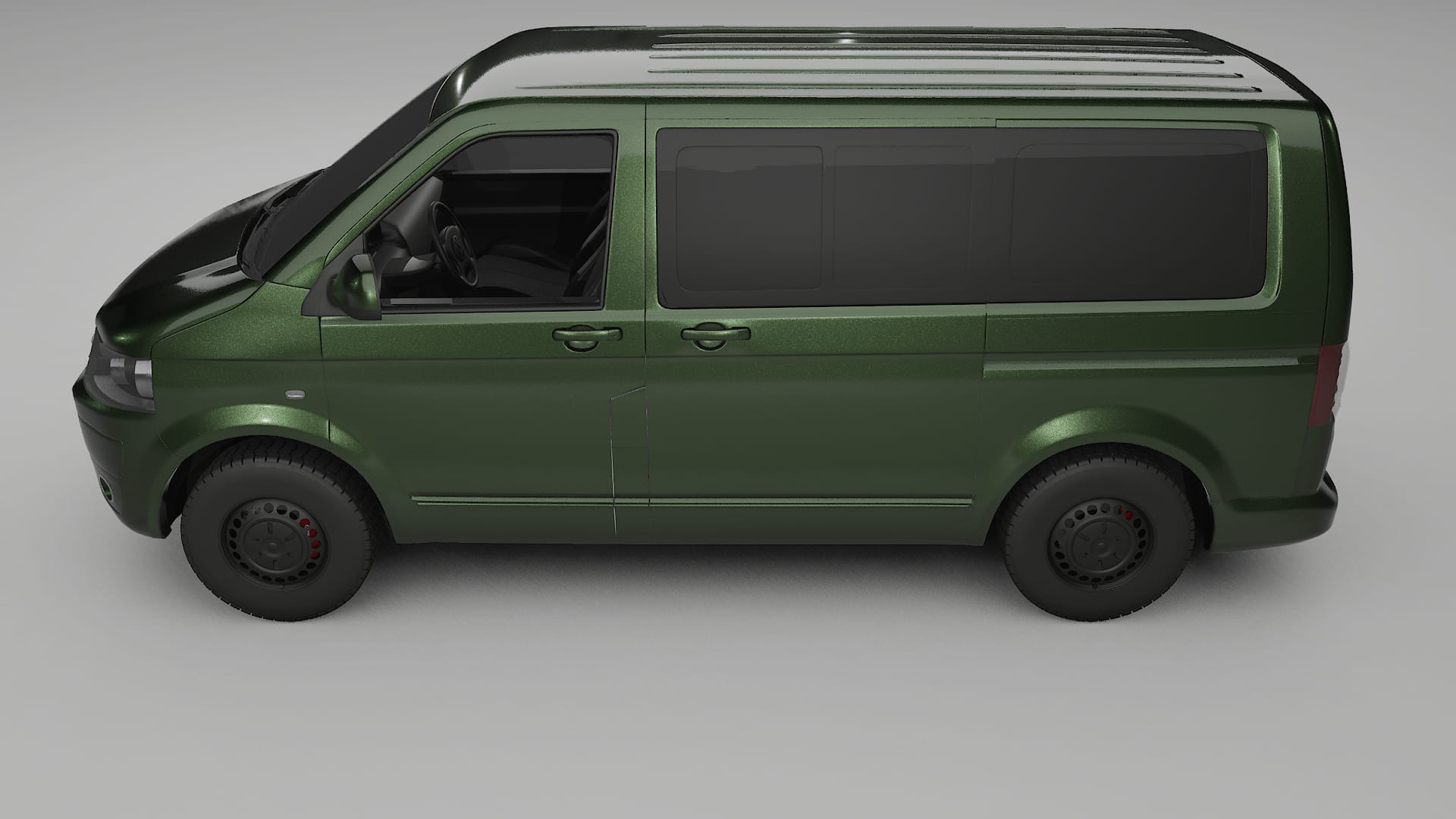 VW Transporter T5 Caravelle TPU Paint Protection Film | LAGOON Color Change PPF Full Pre-Cut Kit