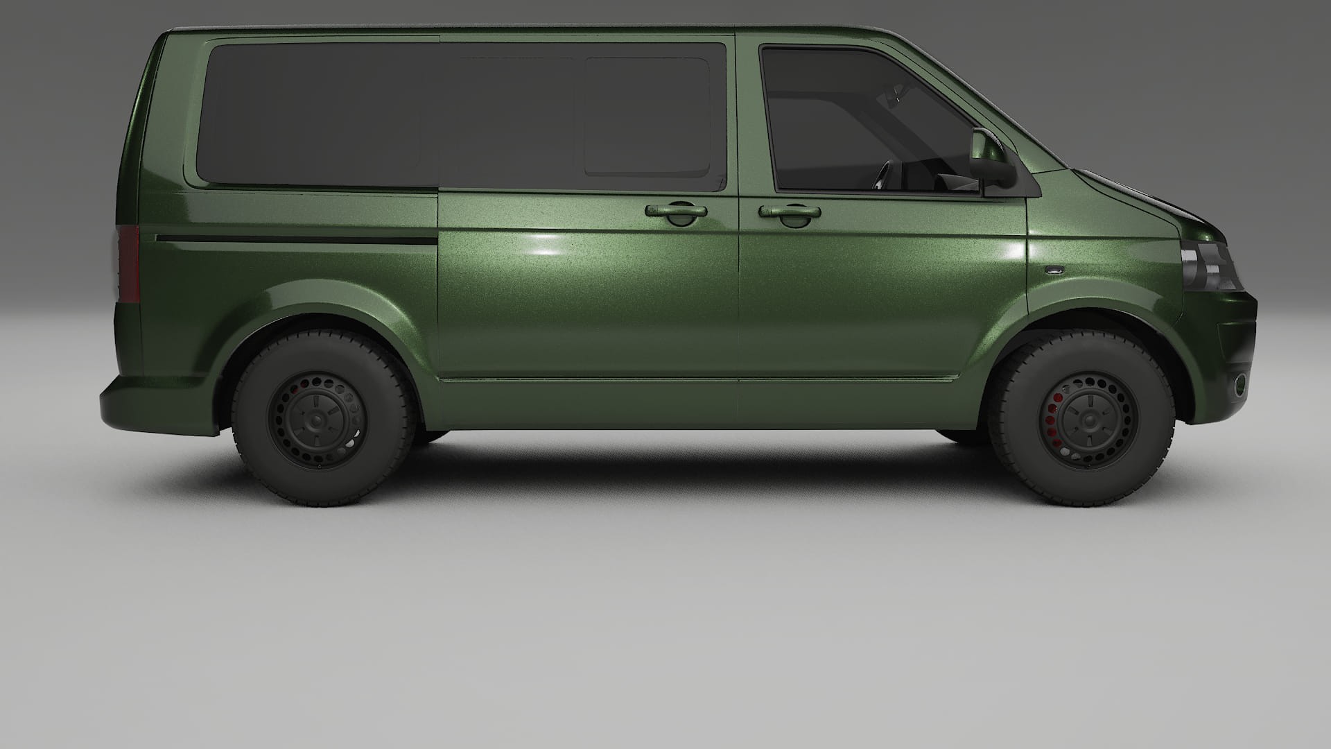 VW Transporter T5 Caravelle TPU Paint Protection Film | LAGOON Color Change PPF Full Pre-Cut Kit