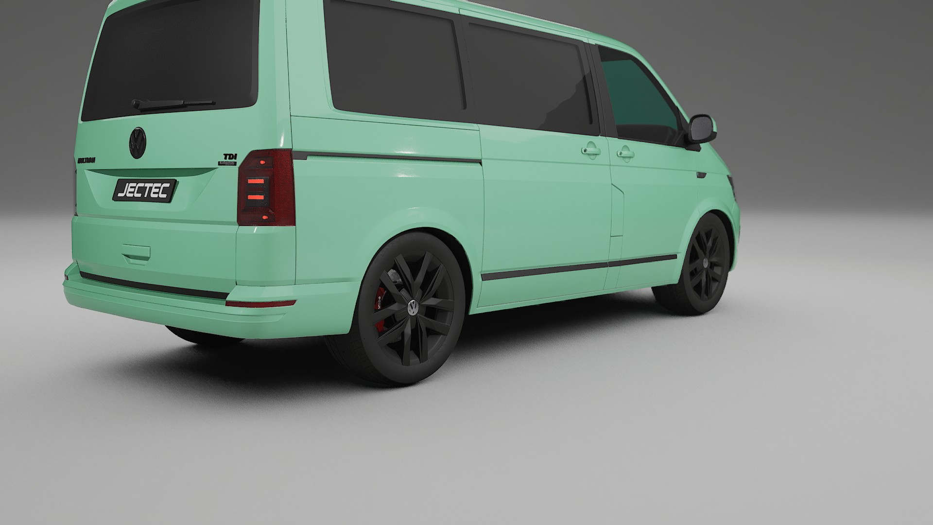 VW Transporter T6 Multivan TPU Paint Protection Film | DUSTY Color Change PPF Full Pre-Cut Kit