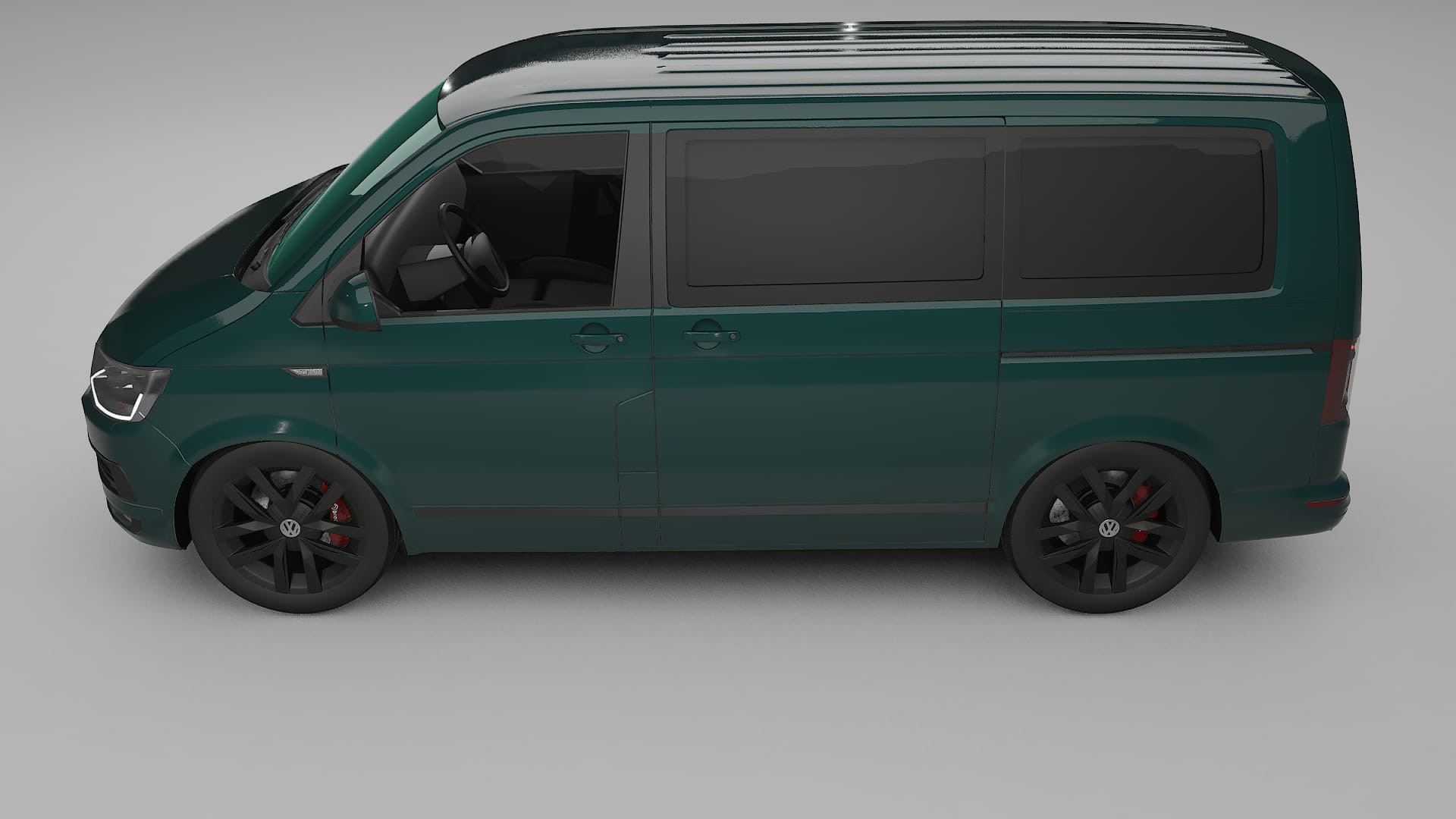 VW Transporter T6 Multivan TPU Paint Protection Film | INFERNO Color Change PPF Full Pre-Cut Kit