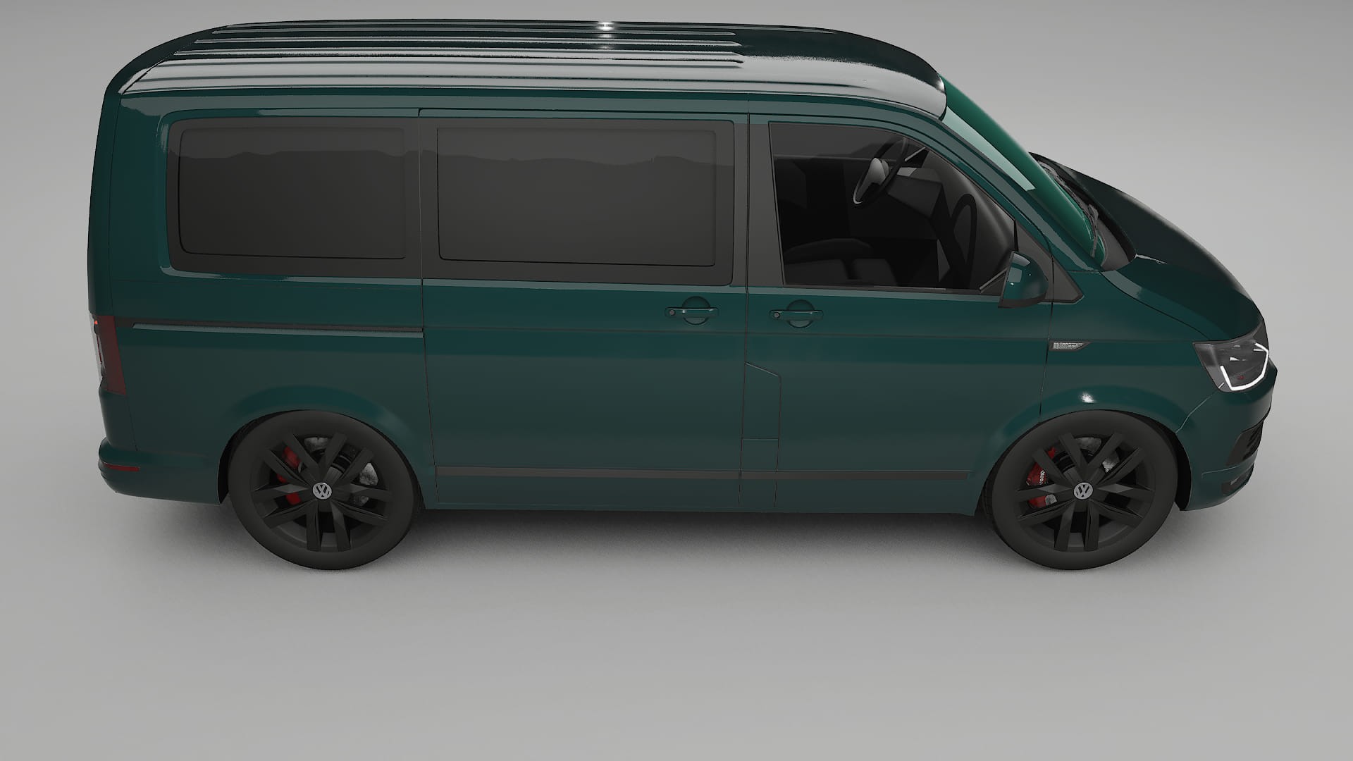 VW Transporter T6 Multivan TPU Paint Protection Film | INFERNO Color Change PPF Full Pre-Cut Kit