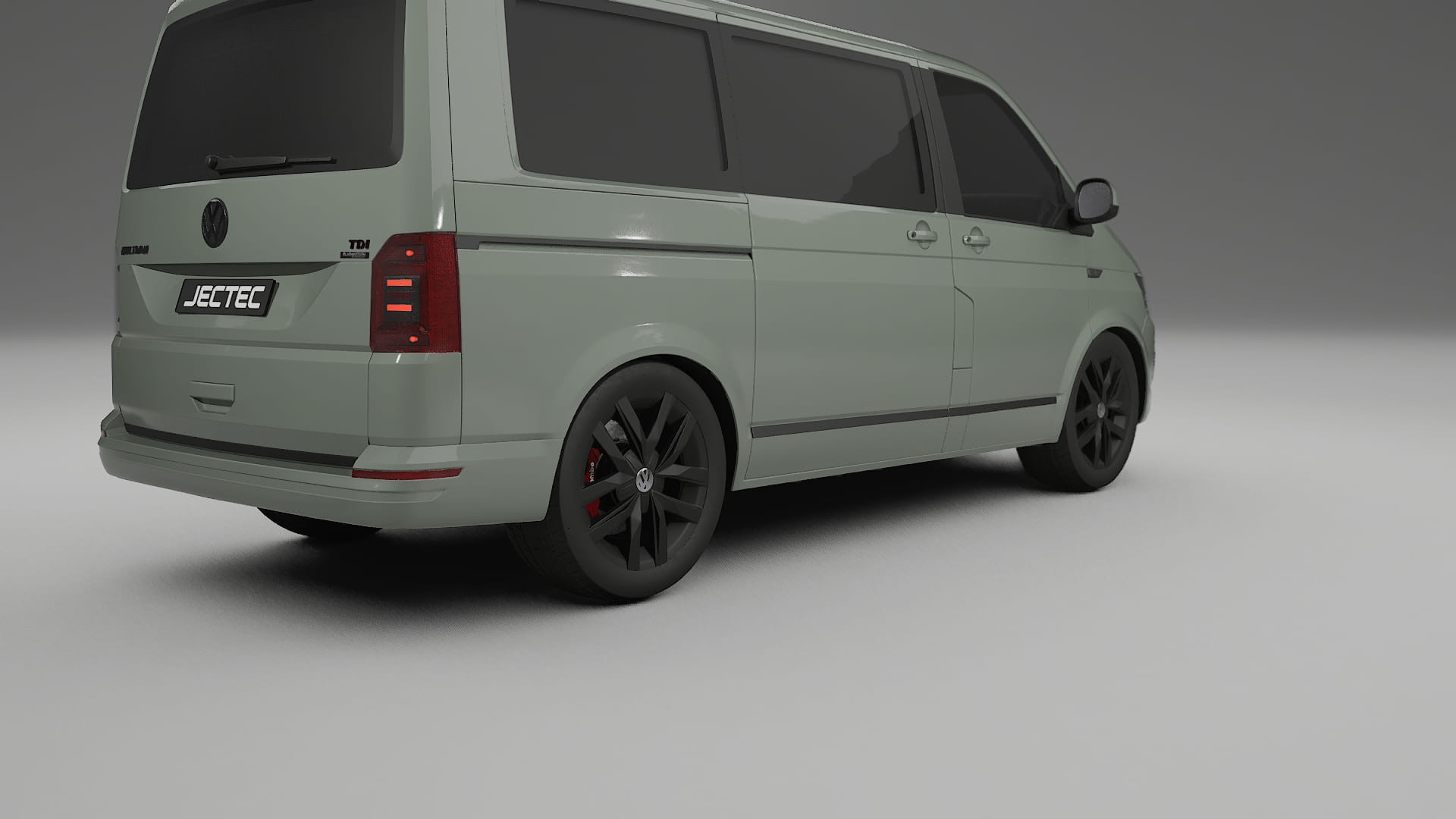 VW Transporter T6 Multivan TPU Paint Protection Film | SLATE Color Change PPF Full Pre-Cut Kit